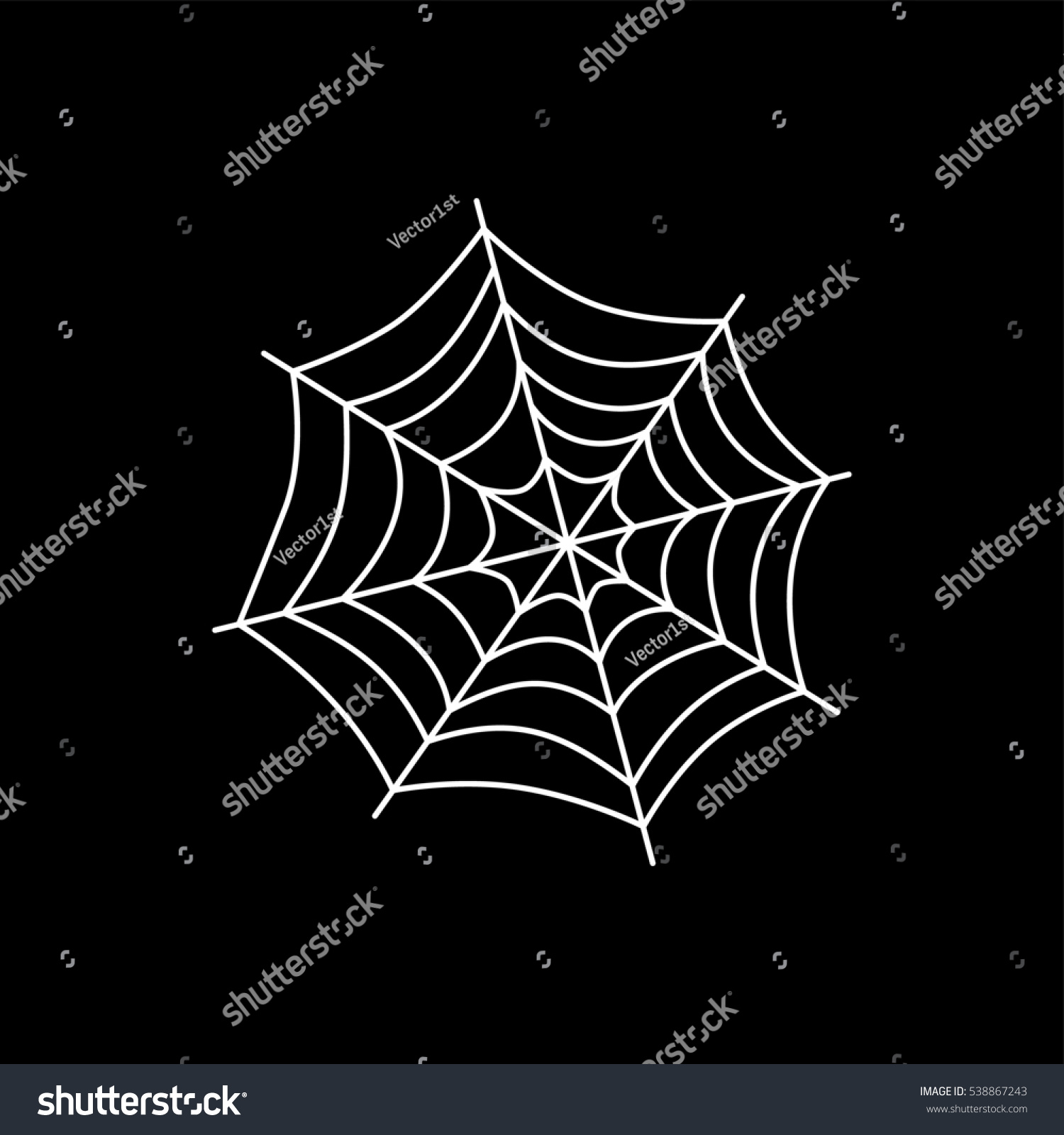 Spider Web Art Theme Stock Illustration 538867243 - Shutterstock