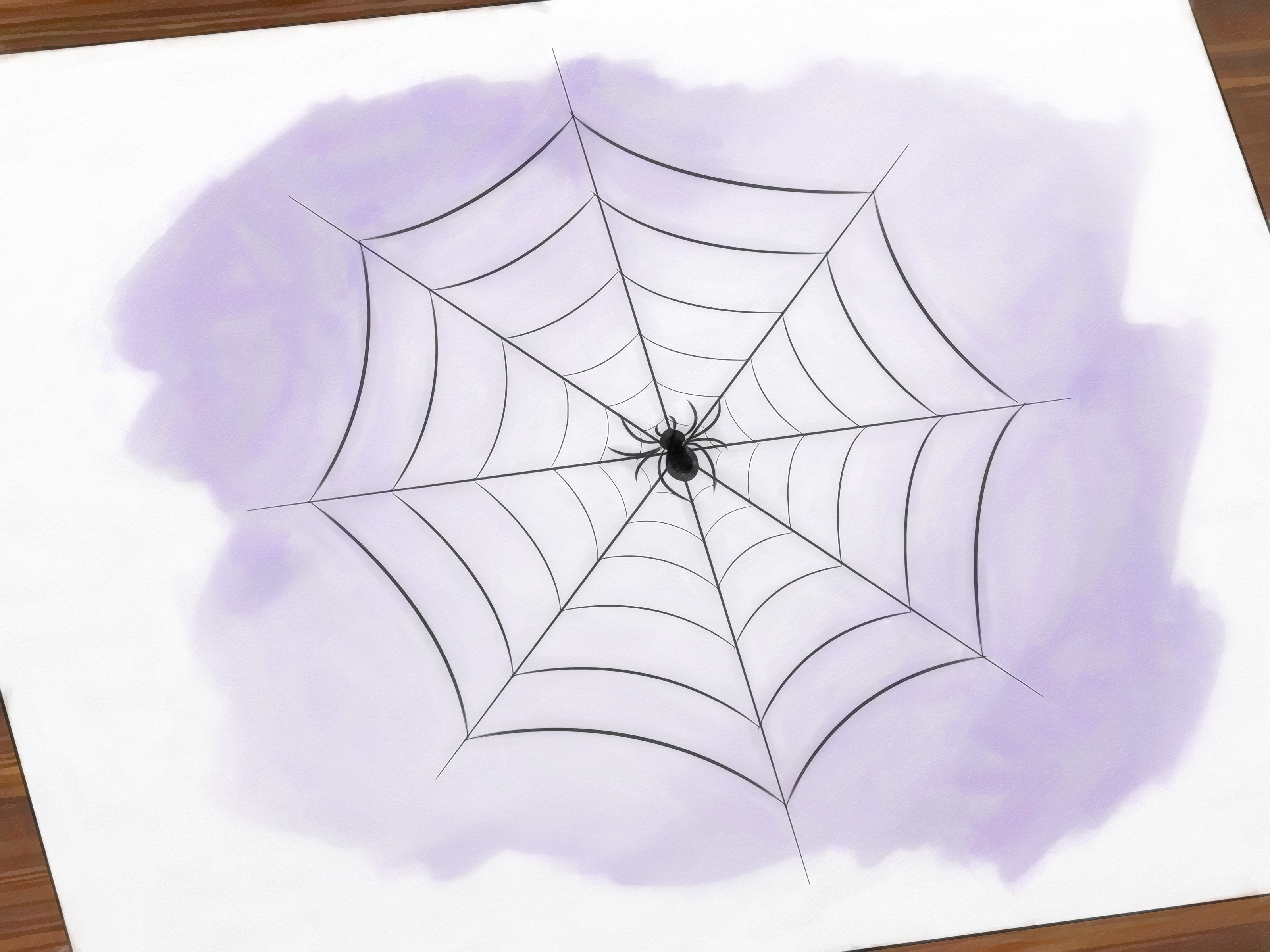 3 Ways to Draw a Spider Web - wikiHow