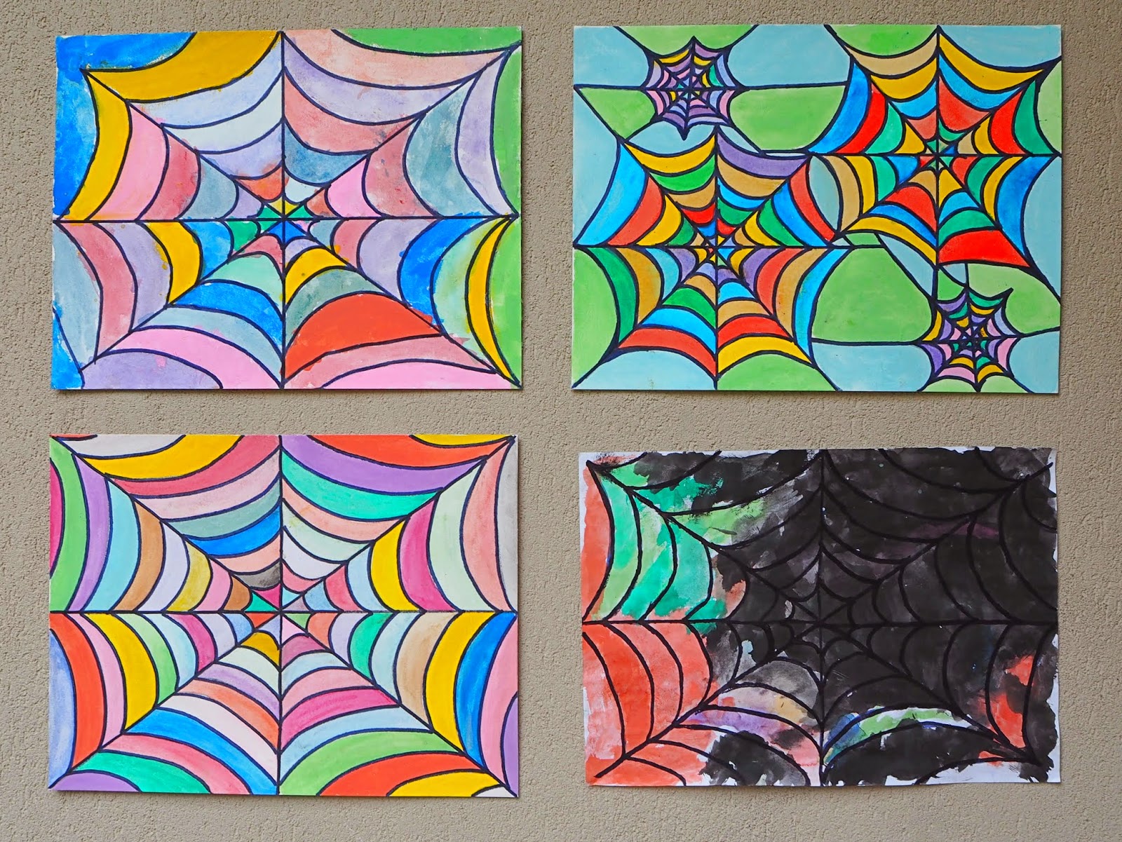 Learn with Play at Home: Spider Web Art for Kids