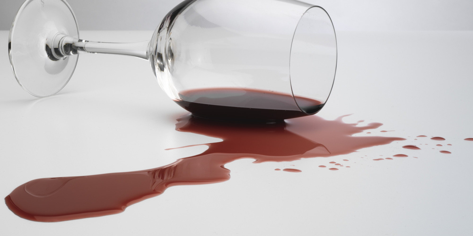 Spilled wine photo