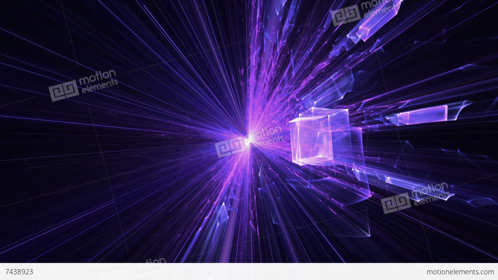 Violet And Purple Blast With Rays Of Light, Explosion Stock ...