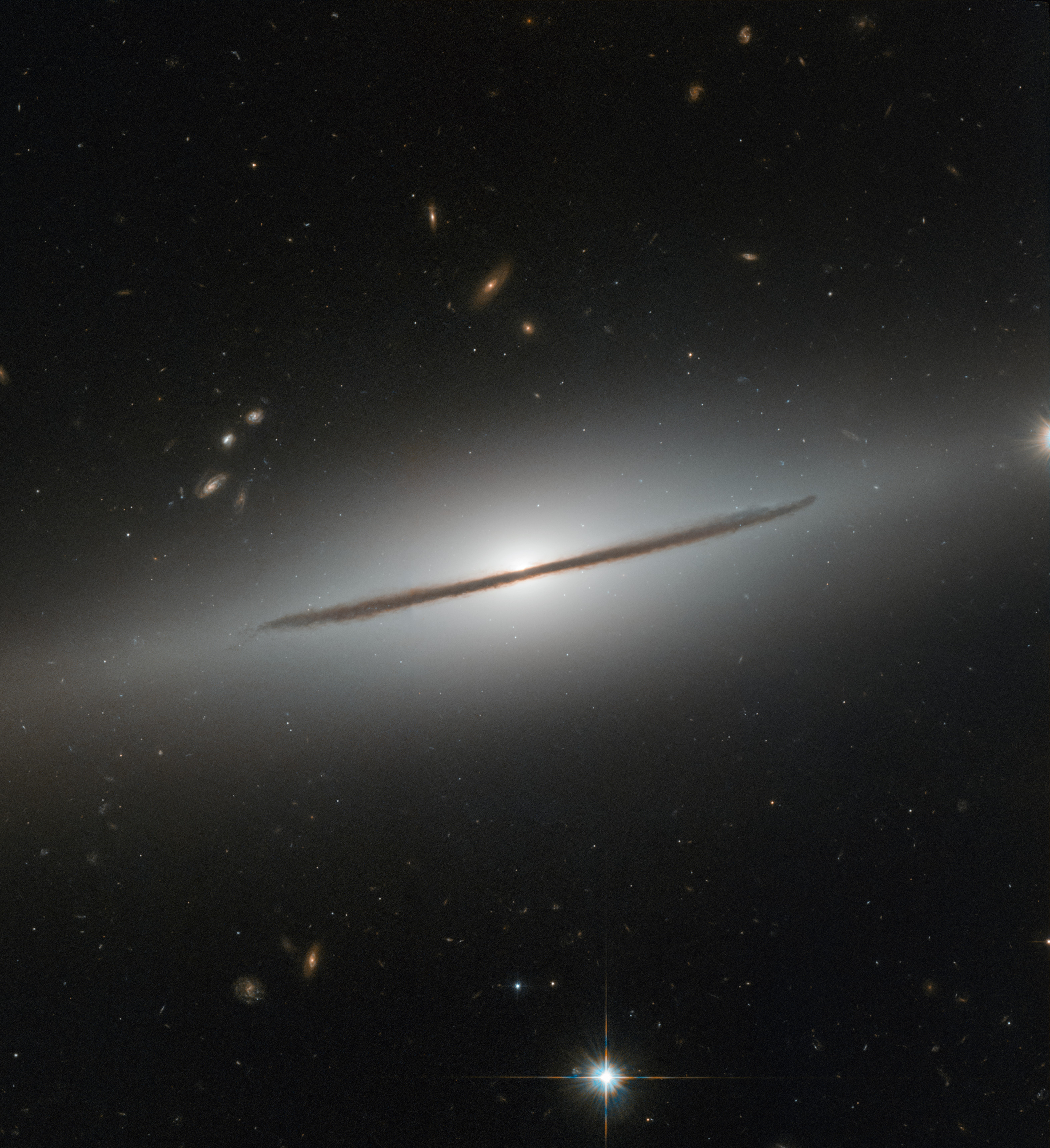 Hubble Catches a Spiral Galaxy in Disguise | NASA