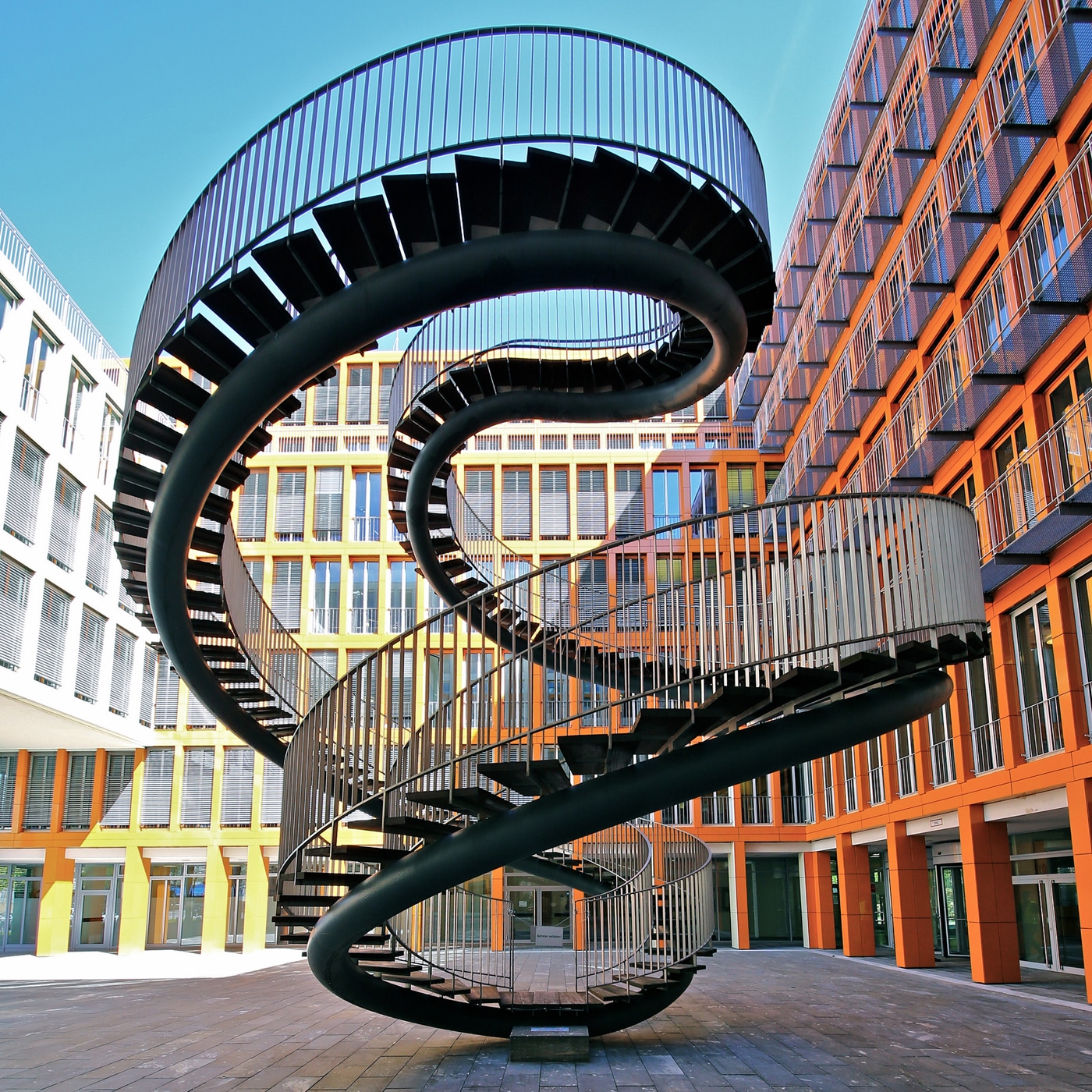 The Infinity Spiral Staircase That Goes Nowhere