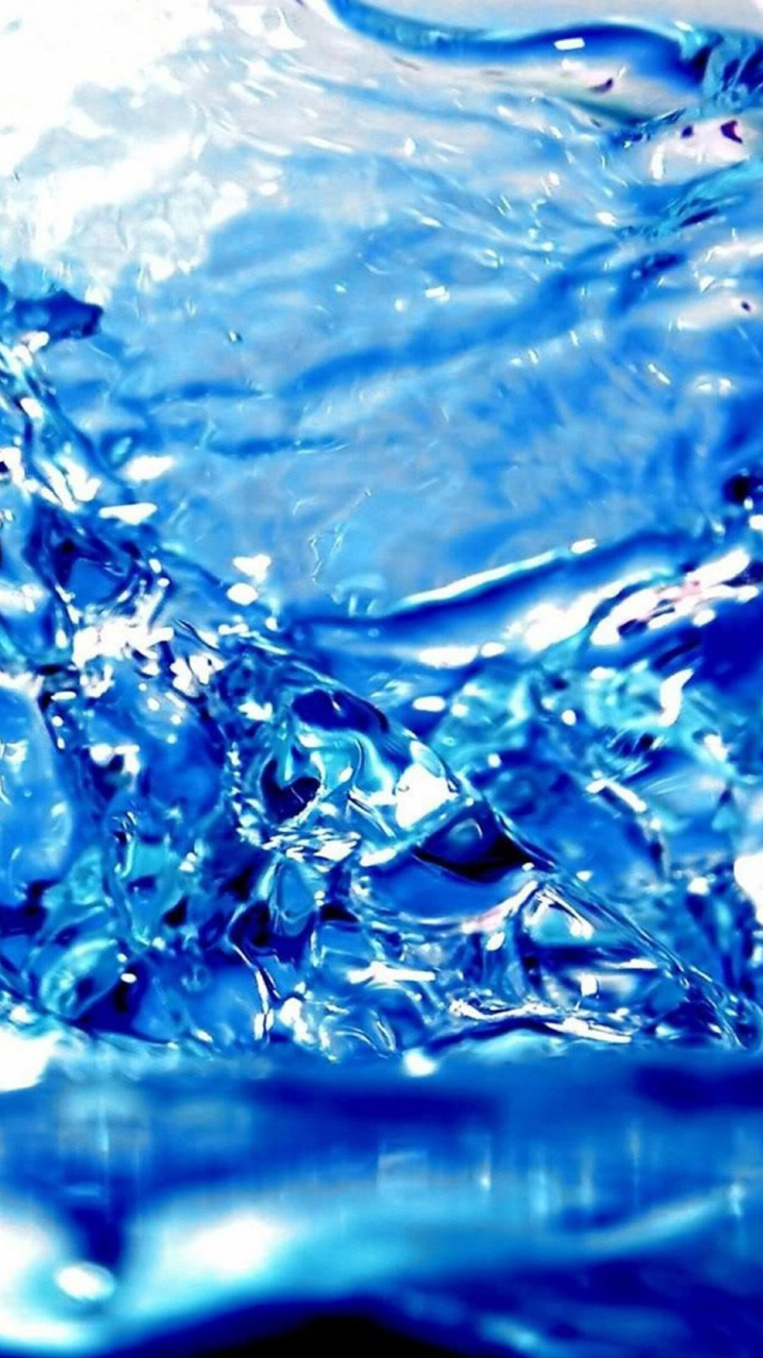 Blue Water Splash HD Wallpaper #7567