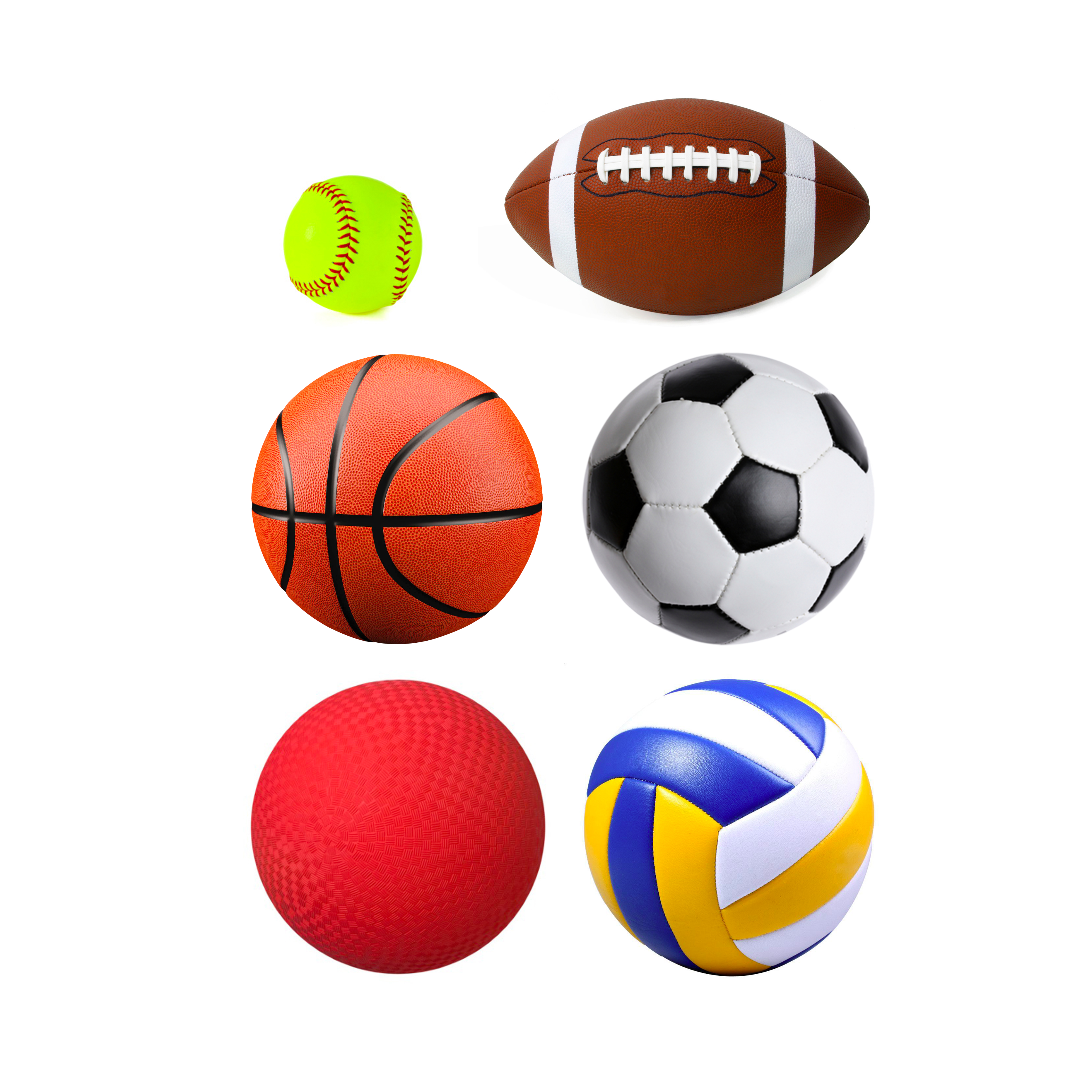 Фото мячей разных видов спорта