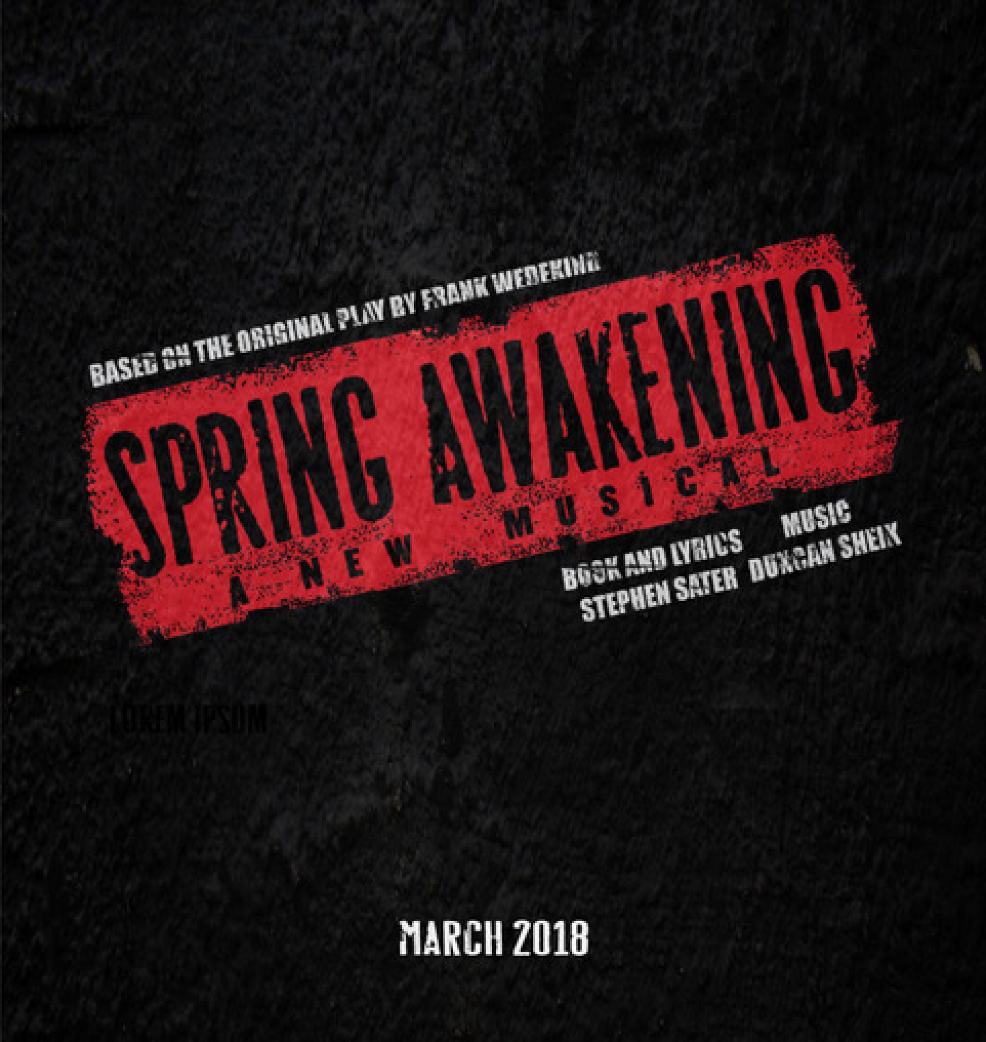 Spring Awakening | Musical | FC Theatre Arts