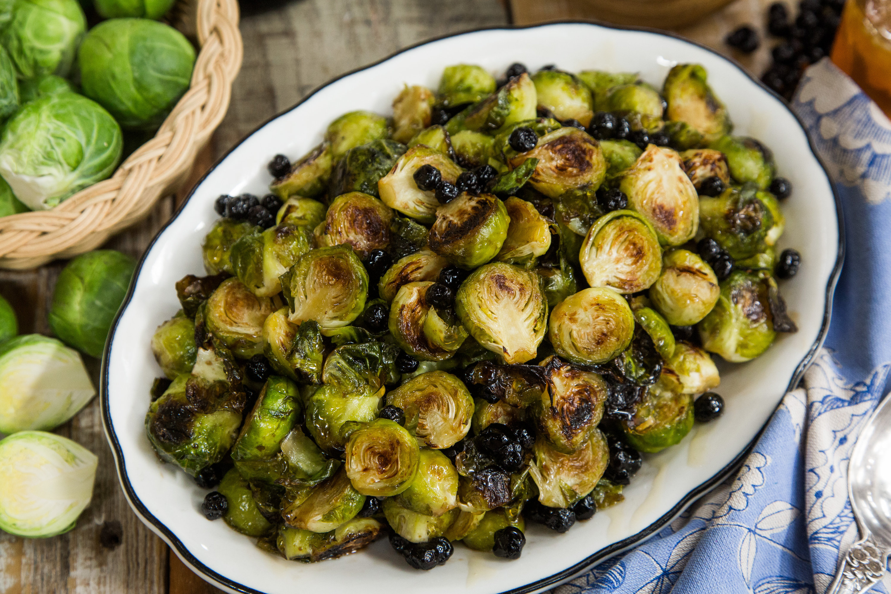 Recipes - Blueberry Brussels Sprouts | Hallmark Channel