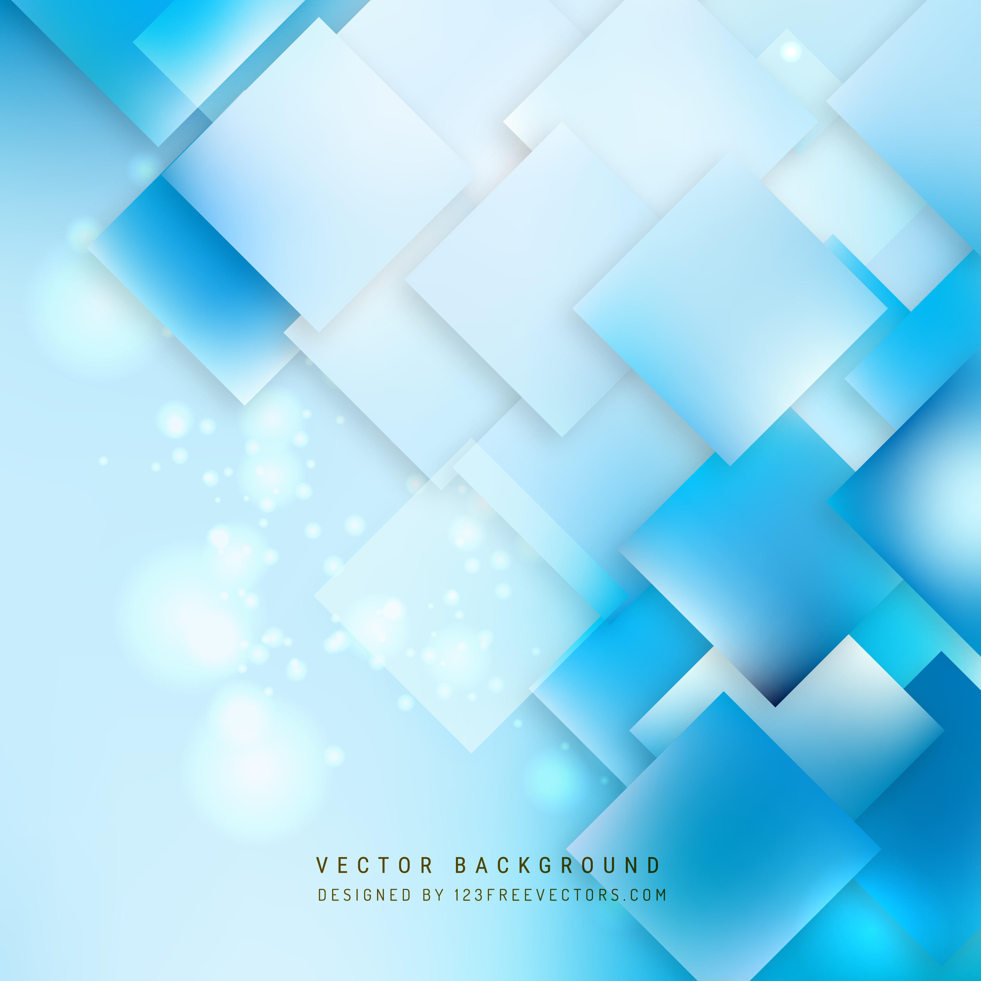 Abstract Light Blue Square Background Template | 123Freevectors