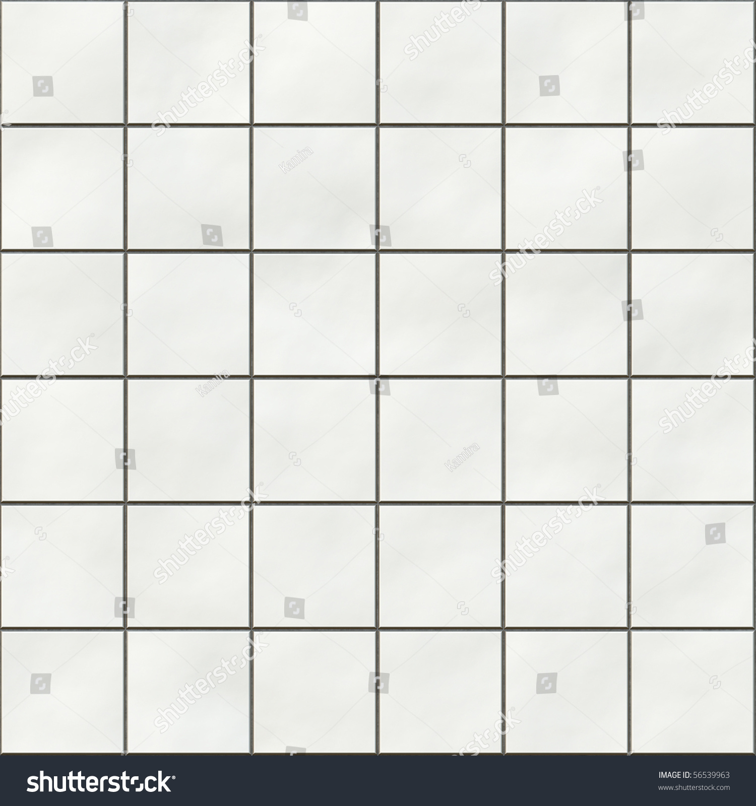 Seamless White Square Tiles Texture Stock Illustration 56539963 ...