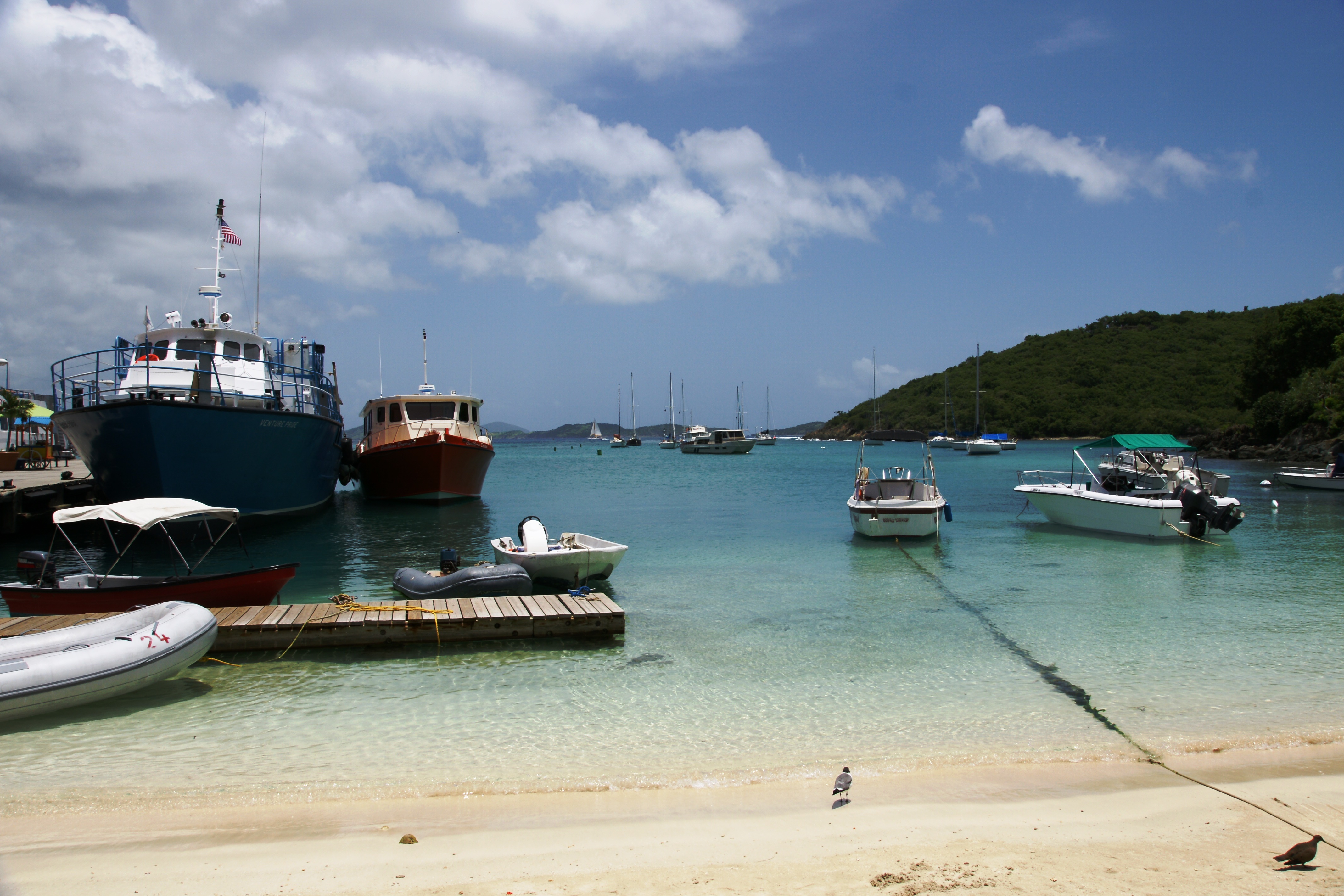 St John, US Virgin Islands, Bay, Beach, Boat, Boats, HQ Photo