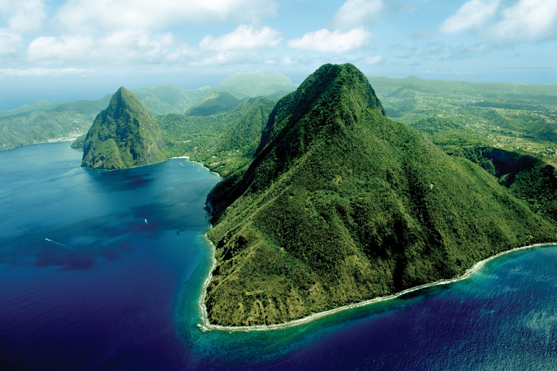Visit a World Heritage Site: The Pitons, St. Lucia