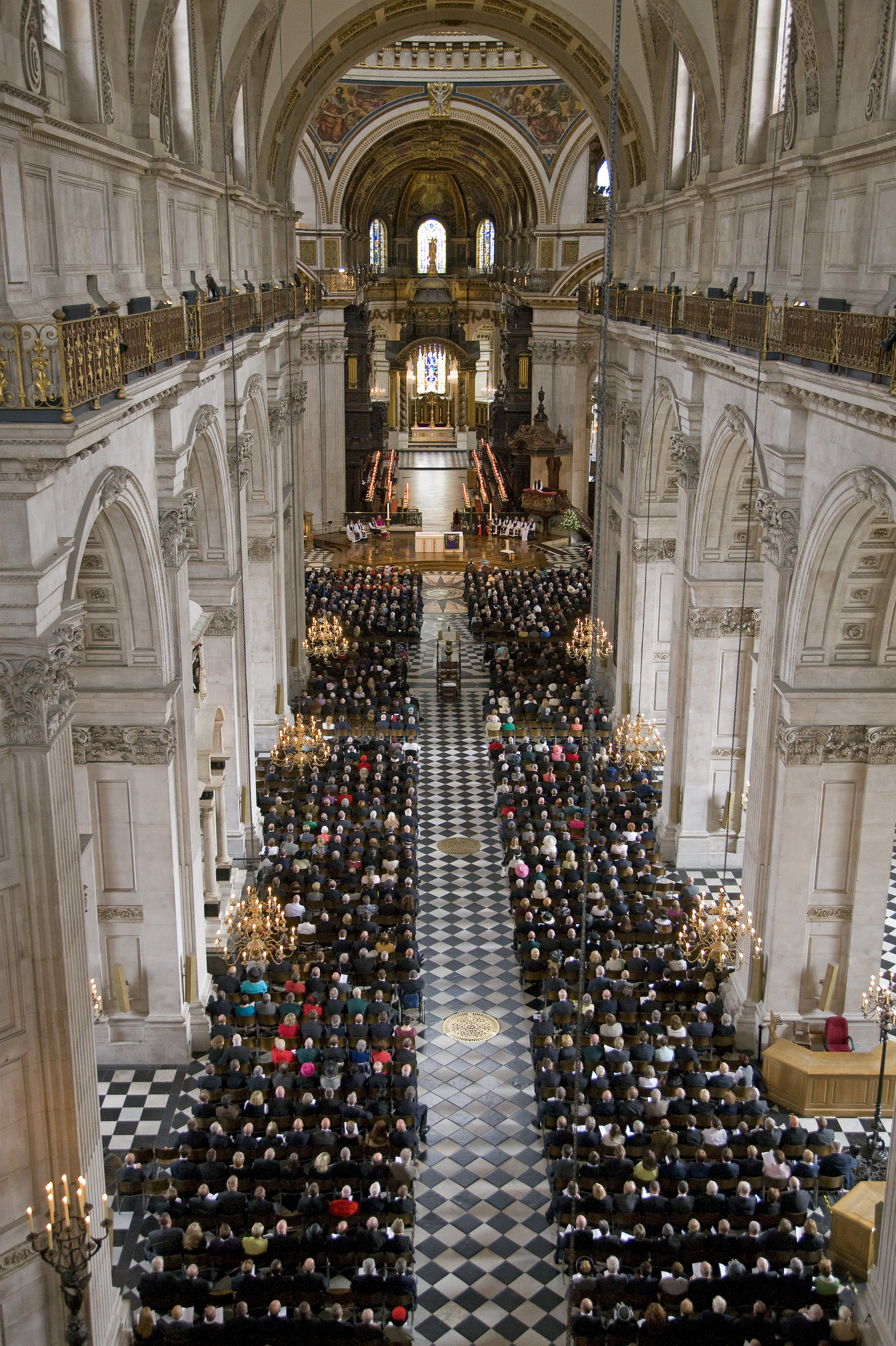 File:Operation Banner Service Held at St Pauls Cathedral in 2008 MOD ...