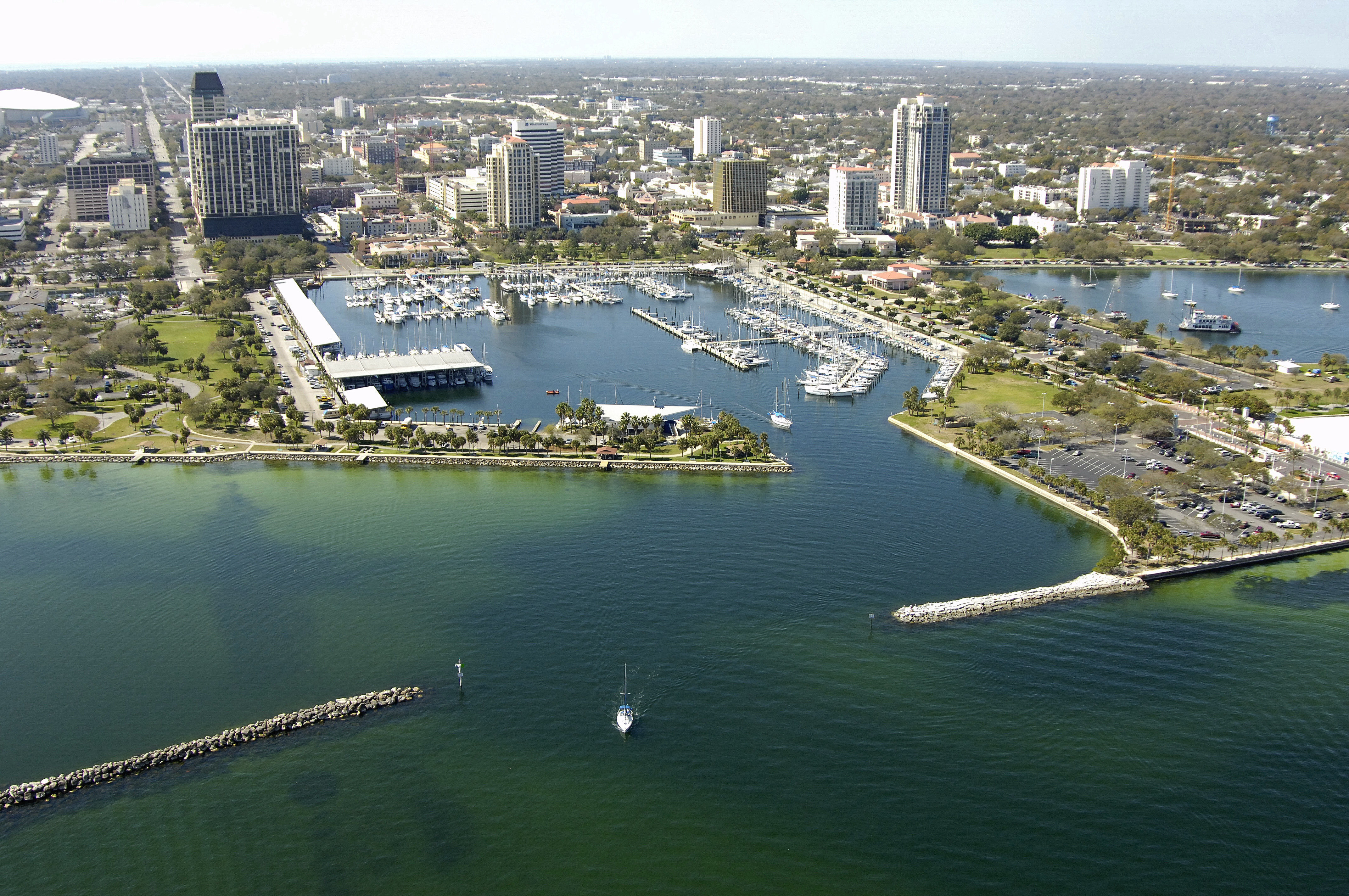 City of St Petersburg Municipal Marina in St Petersburg, FL, United ...
