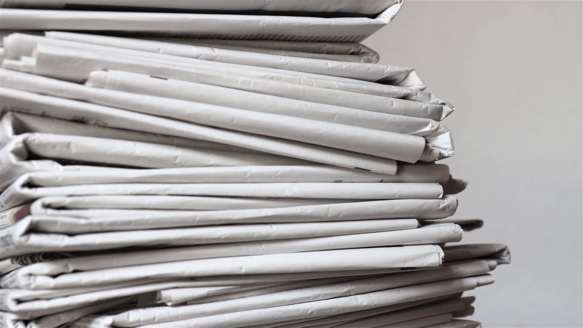 Stack Of Newspapers Stock Video Footage - Videoblocks