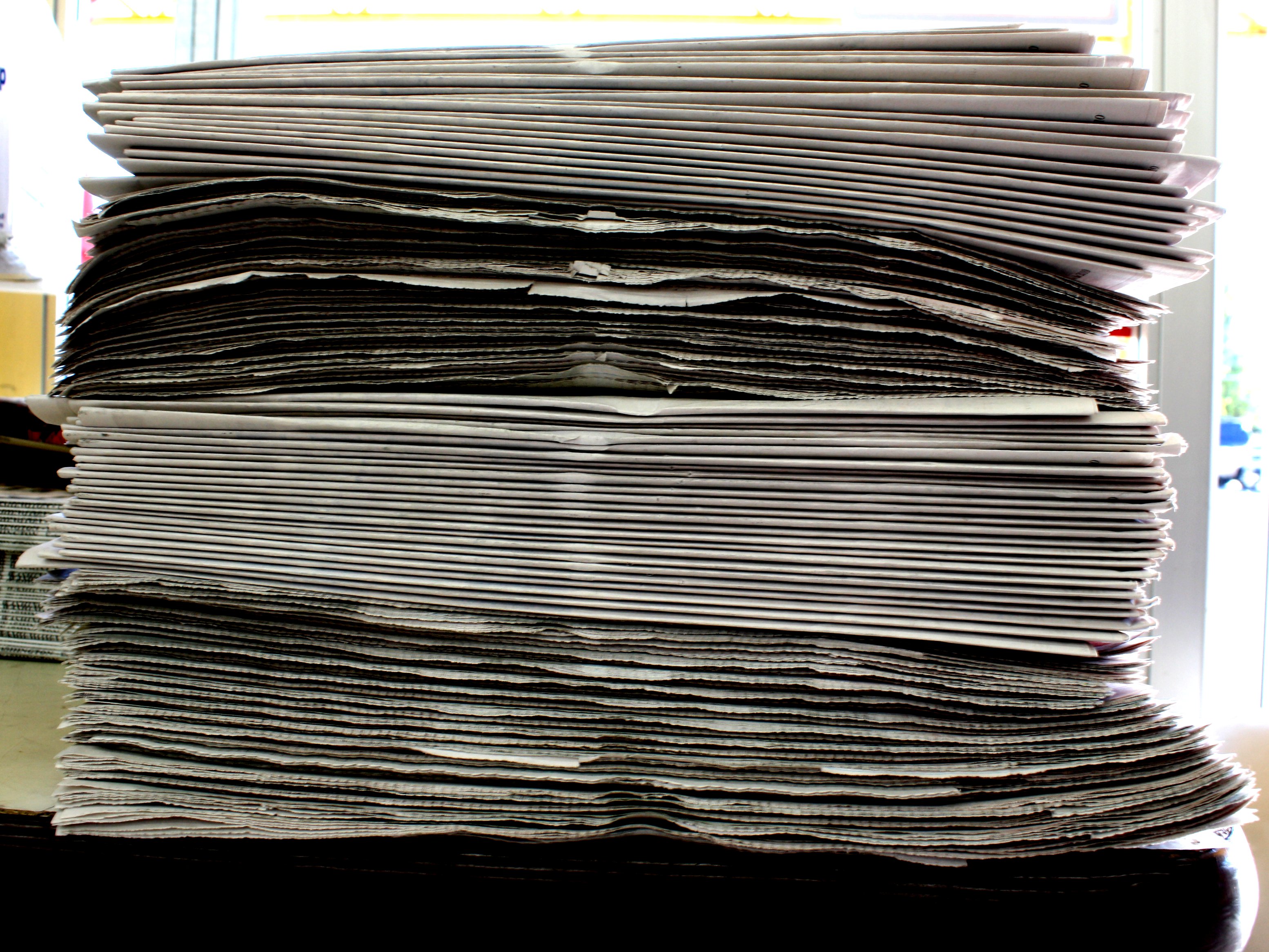 Stack of Newspapers Picture | Free Photograph | Photos Public Domain