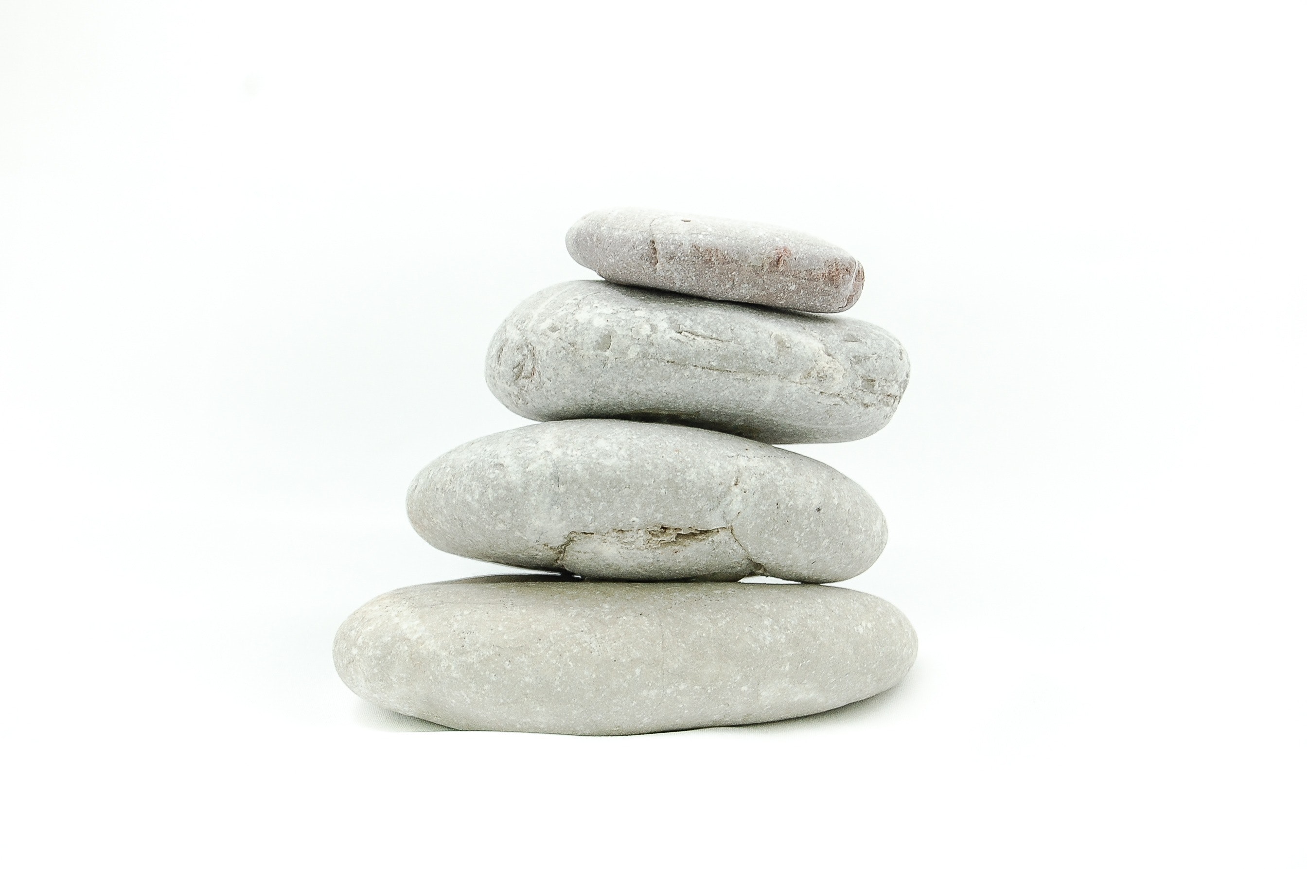 Stacked pebbles photo