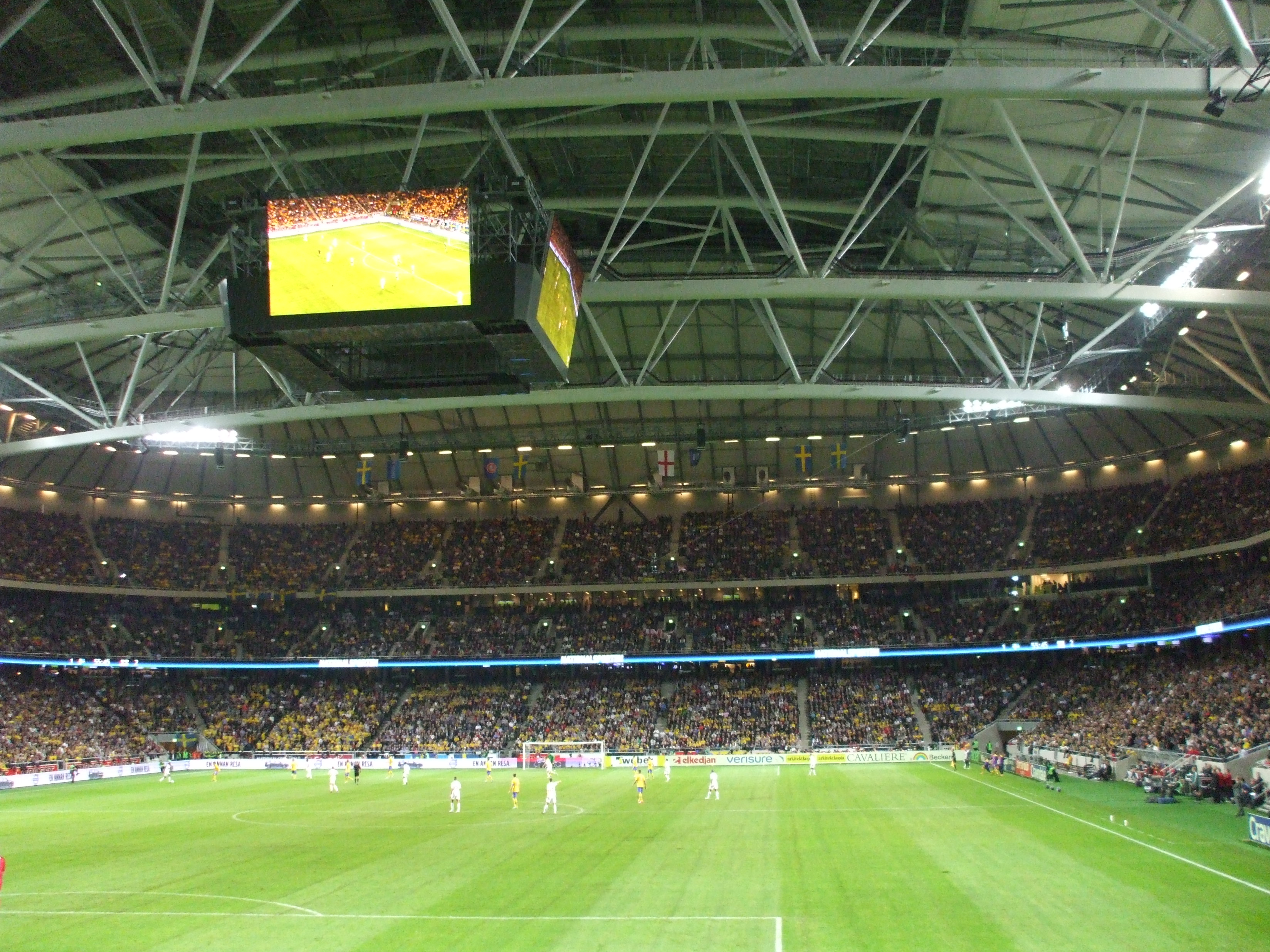 The home of Swedish football – it's a pumped up Ajax Arena? |