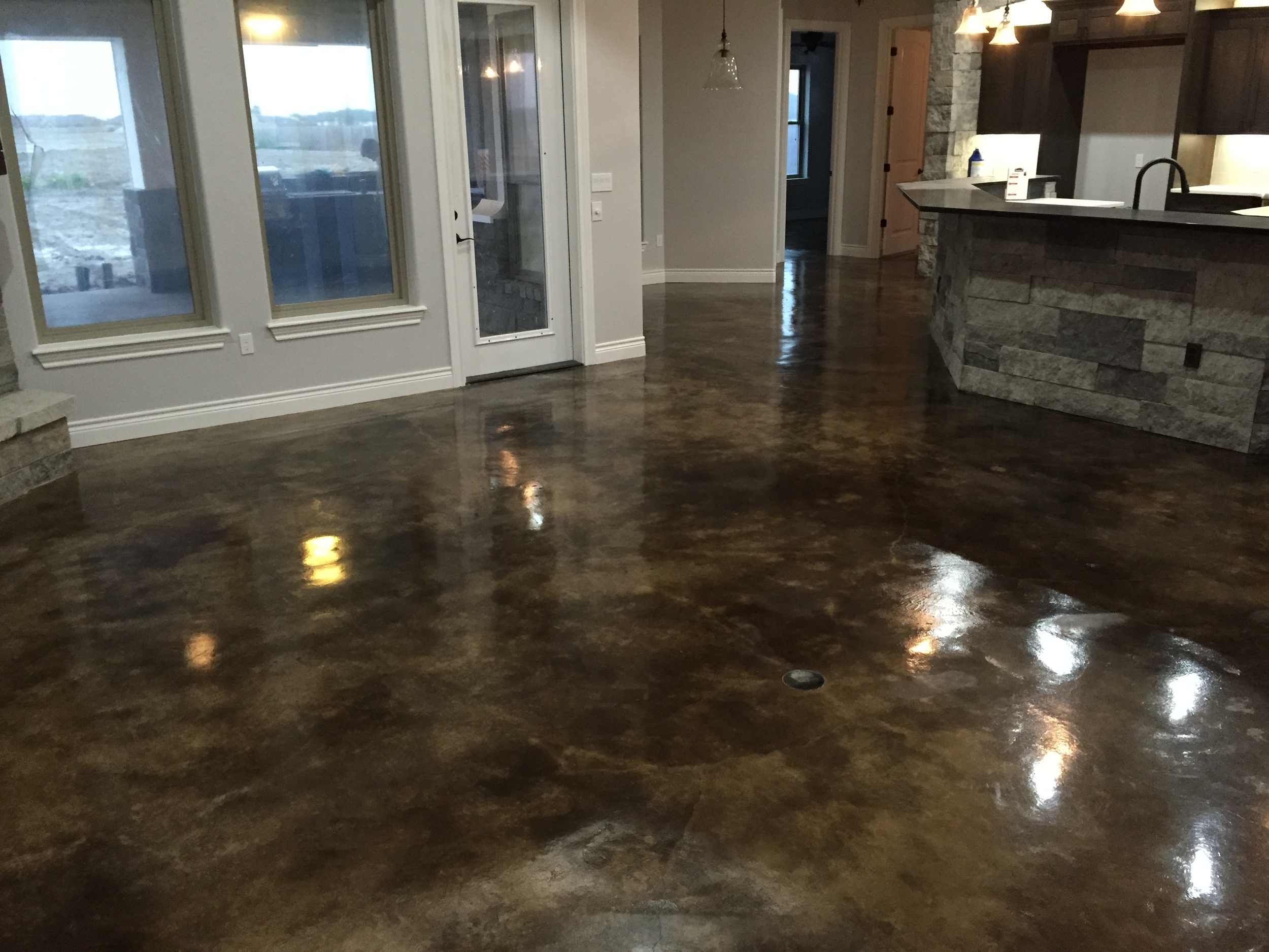 Stained Concrete — Taylored Finishes LLC