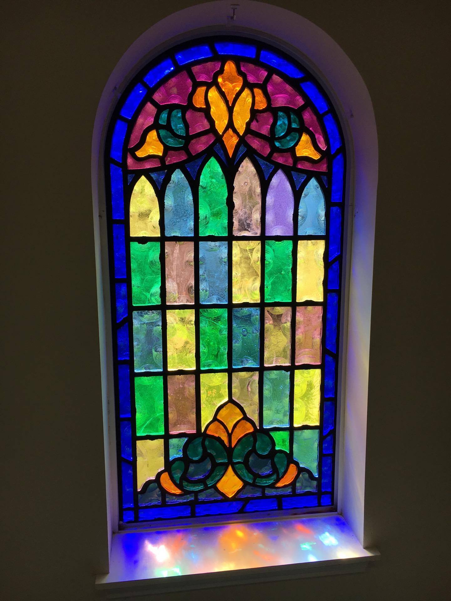 stained glass inserts art glass windows church stained glass - Stain ...