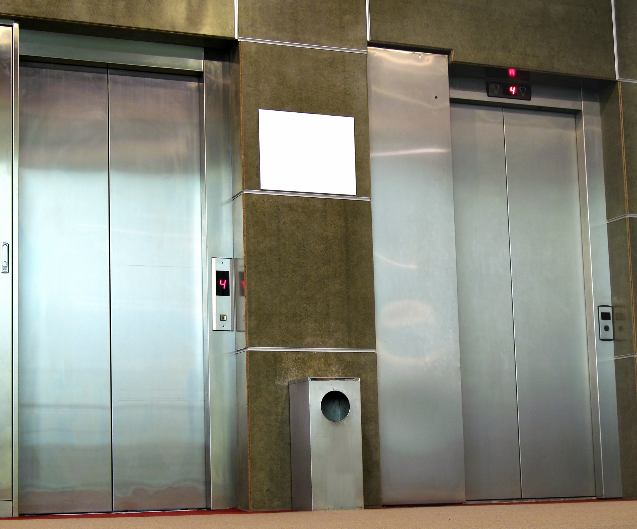 Stainless steel elevators photo