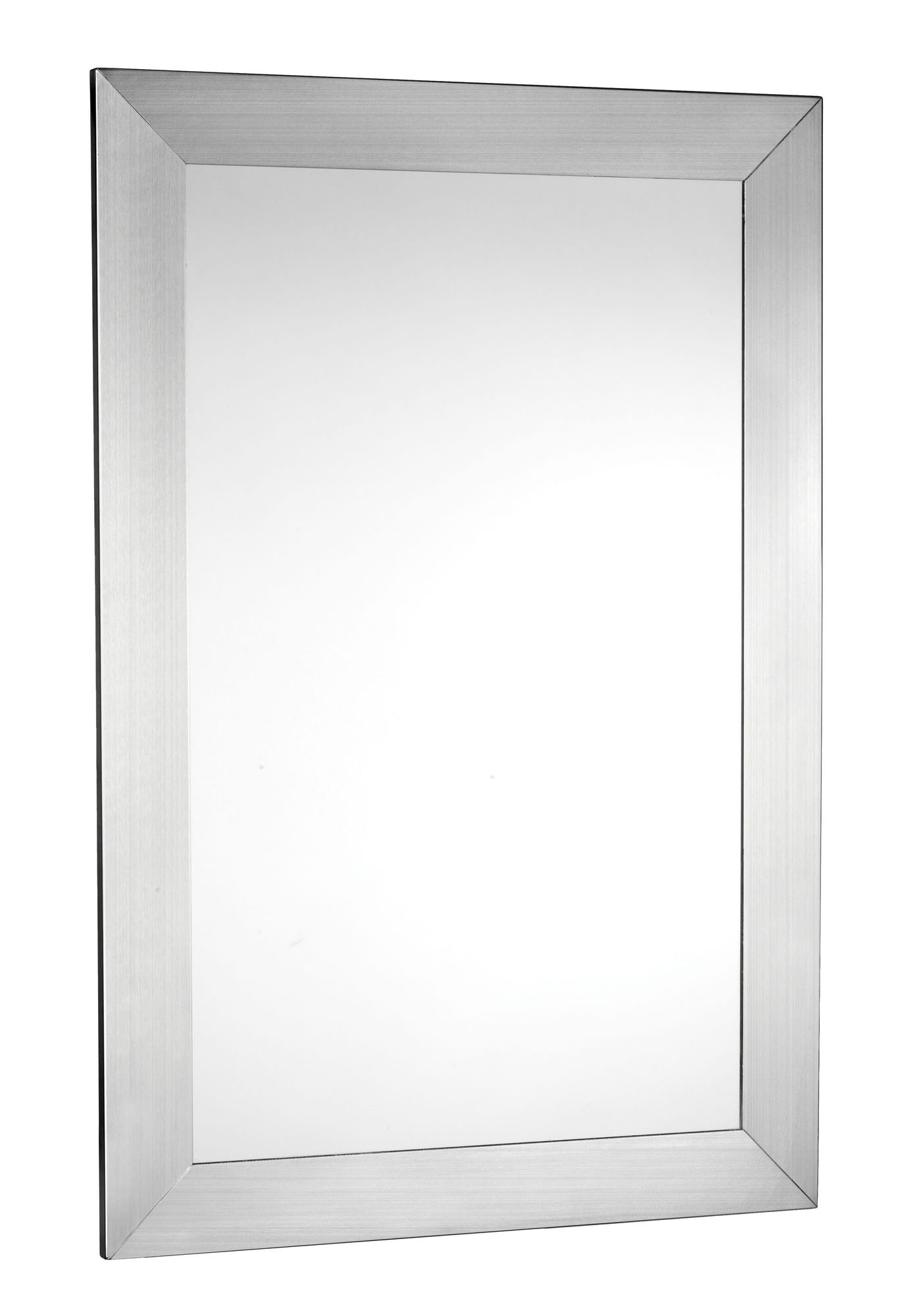 Croydex Parkgate Mirror with Brushed Stainless Steel Frame | MM701605