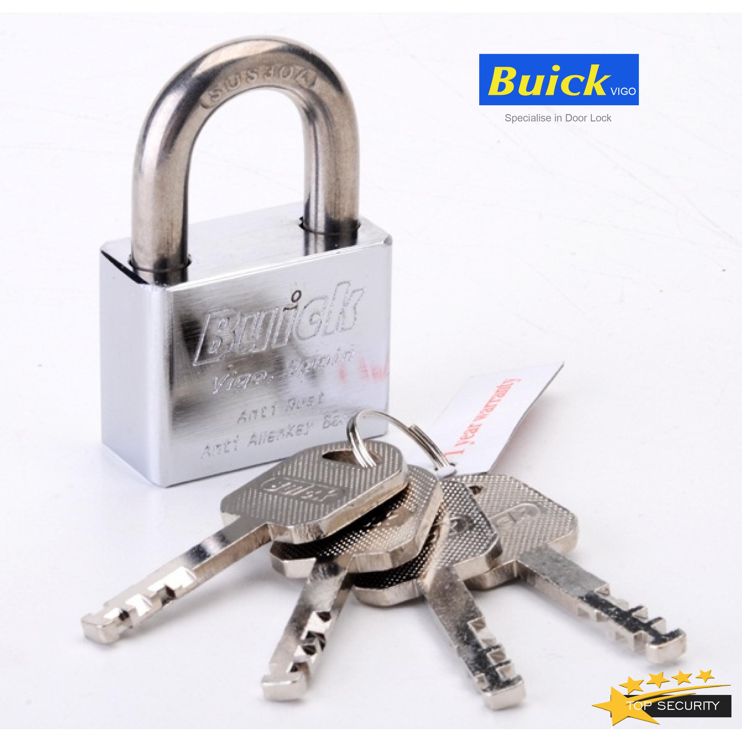 Buick PadLock Stainless Steel LOCK Door | 11street Malaysia - Safes ...