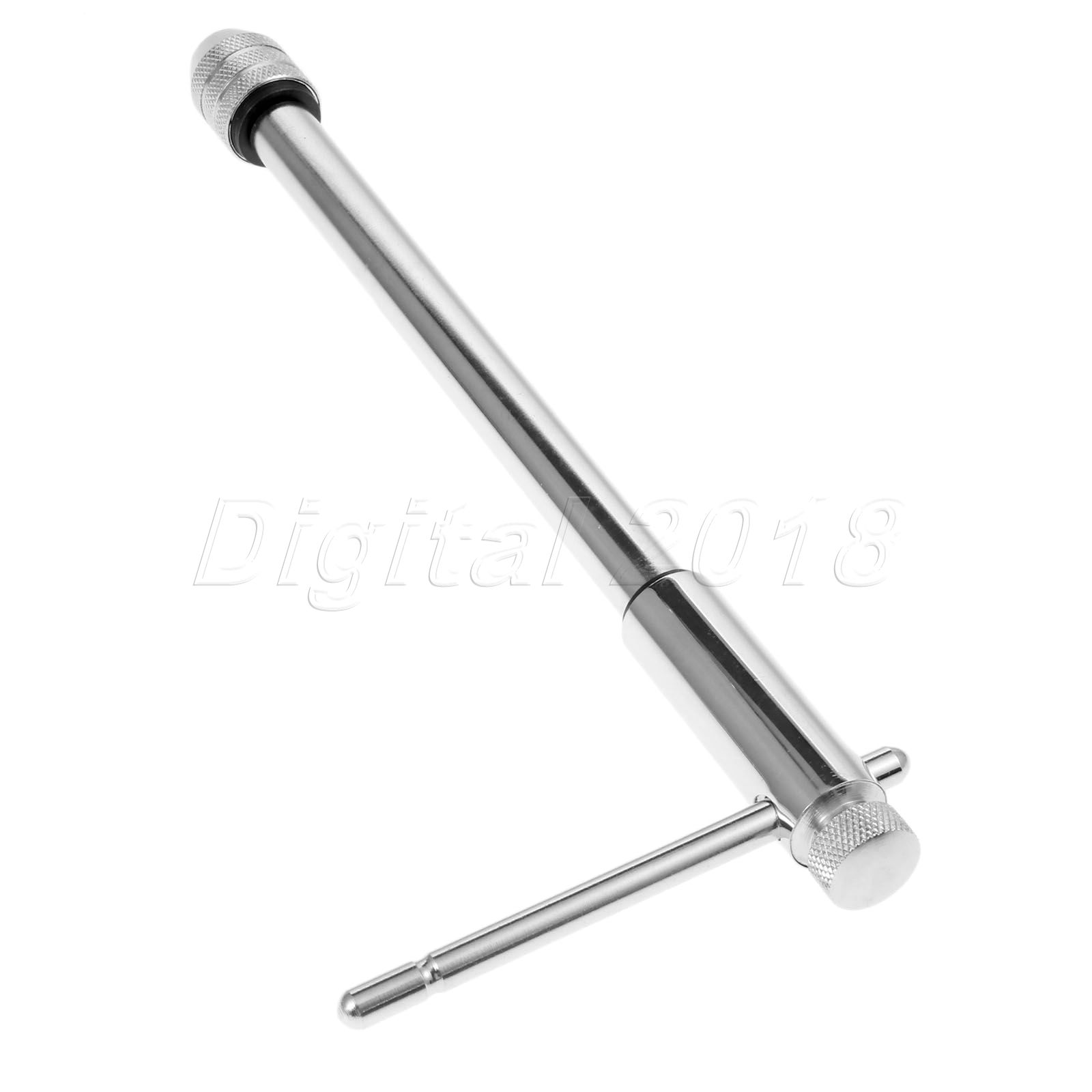 Stainless Steel T Handle Screw Tap Drill Wrench Woodworking Tool M5 ...