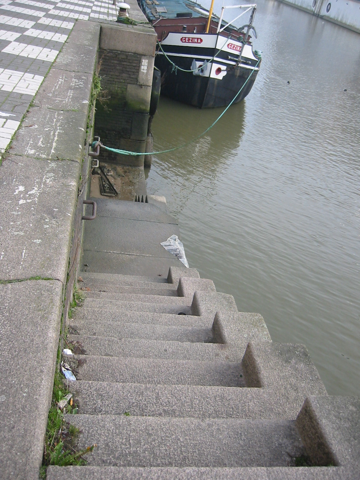 Stairs, Boat, Climb, Concrete, Down, HQ Photo