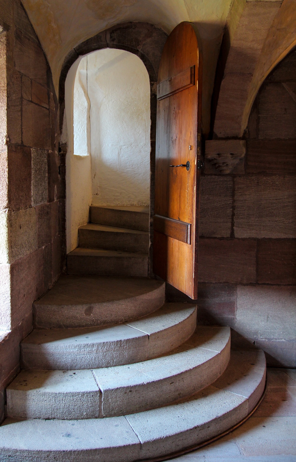 Stairs in the Tower, Architecture, Construction, Stair, Staircase, HQ Photo
