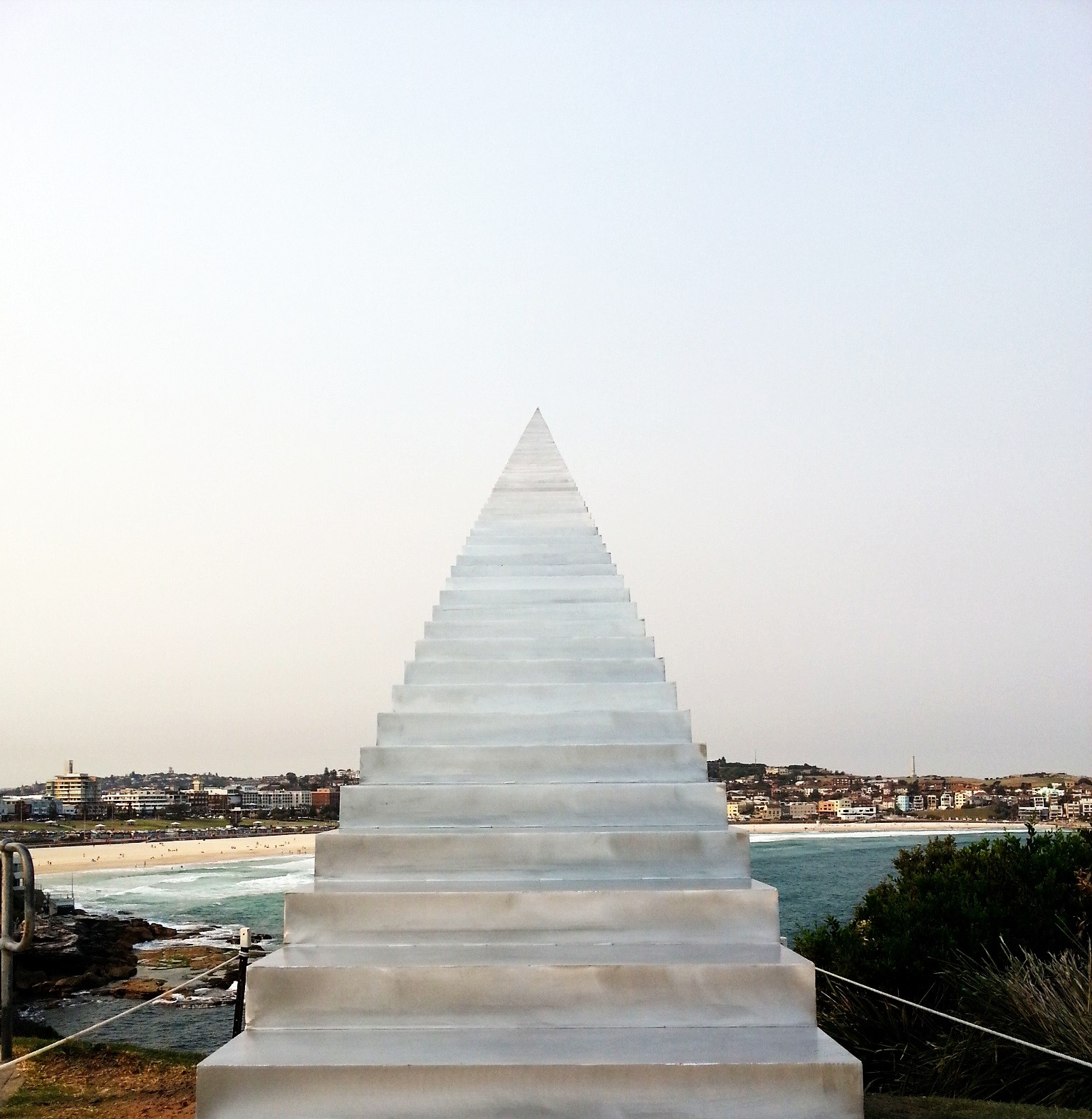 Stairway to Heaven Sculpture at Bondi Beach in Sydney | Partly ...