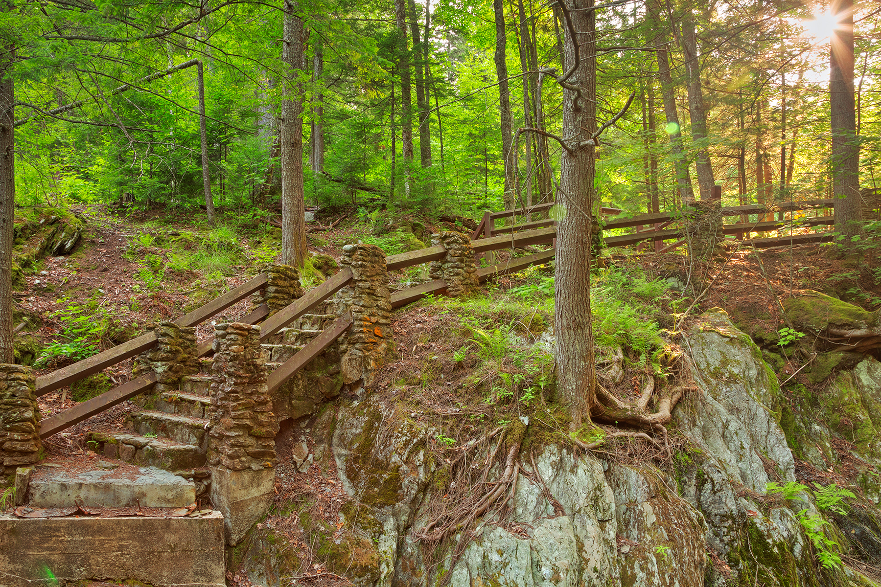 Stairway to Neglected Enlightenment - HDR, Abandoned, Rock, Staircase, Stair, HQ Photo