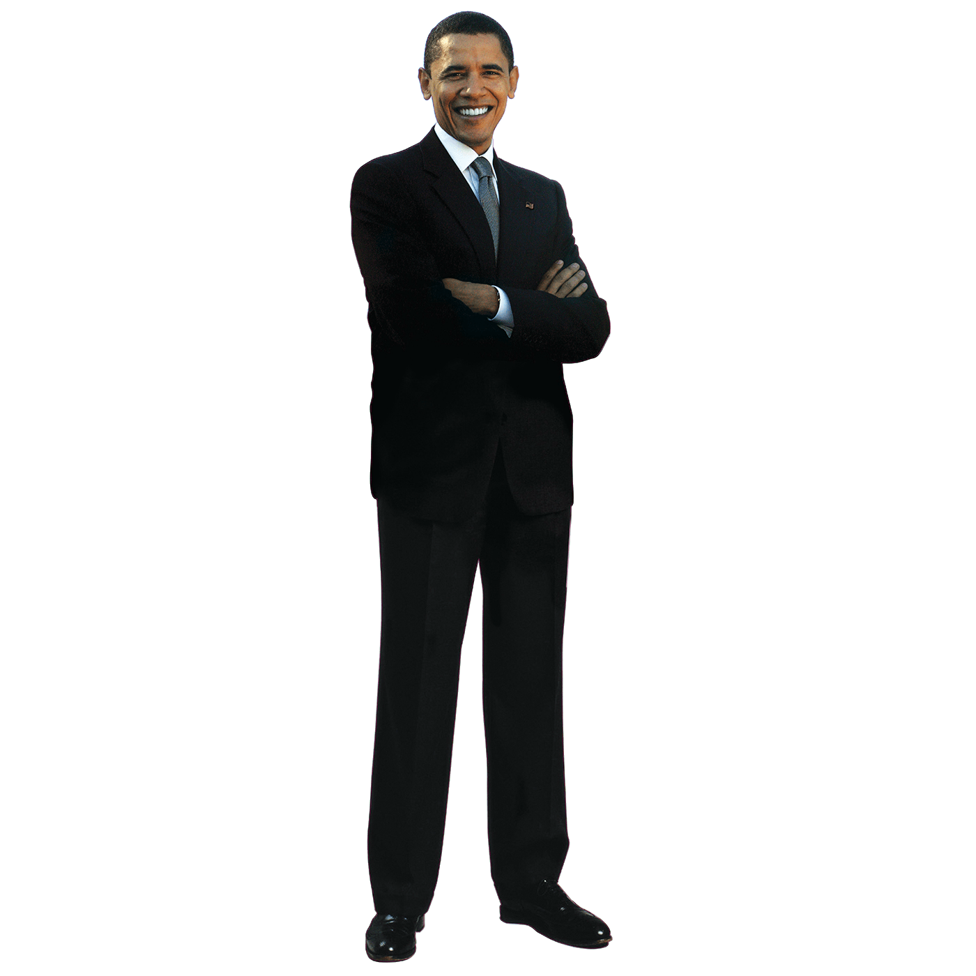 Standing Obama transparent PNG - StickPNG
