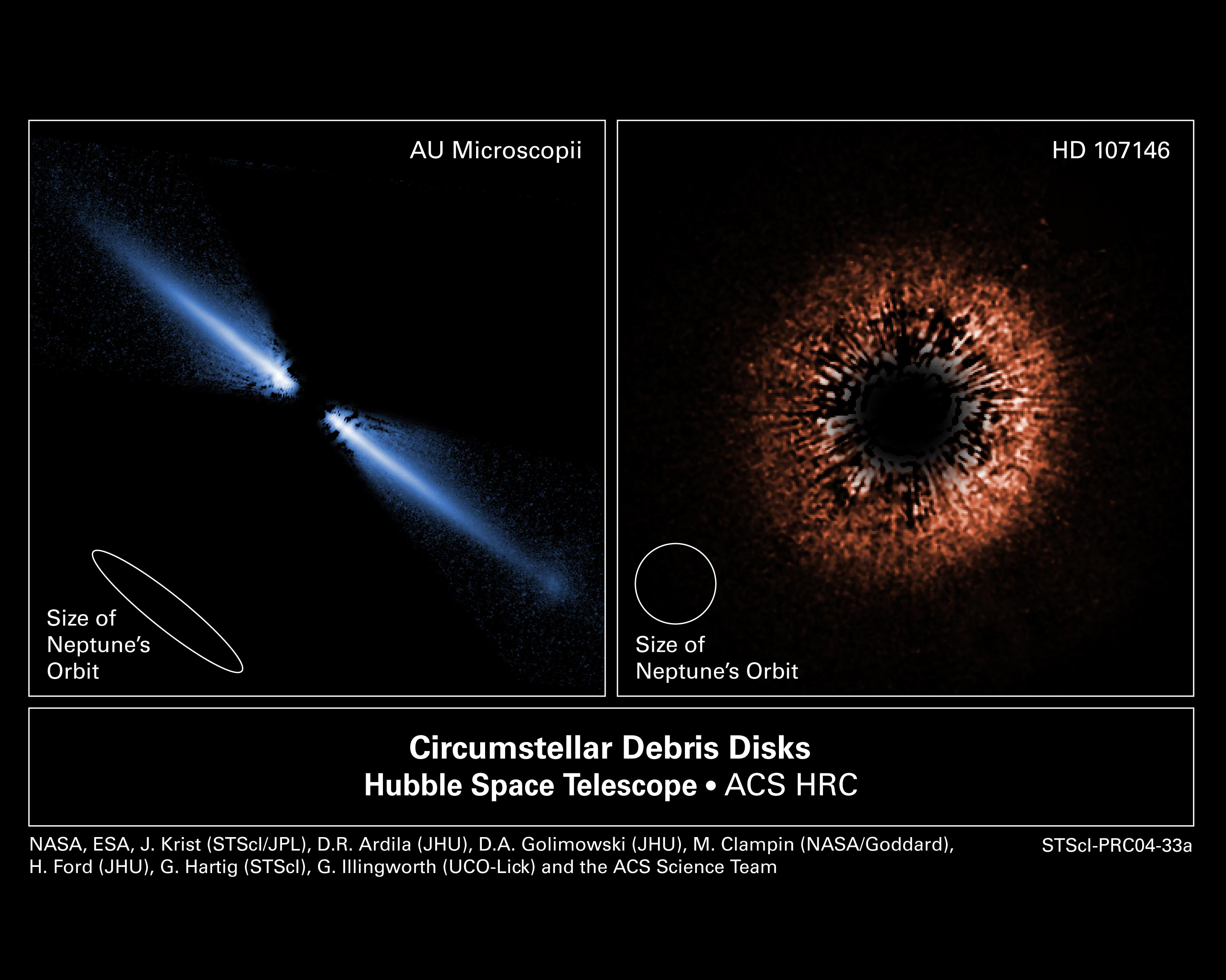 File:Debris Disks Around Sun-Like Stars AU Microscopii and HD 107146 ...
