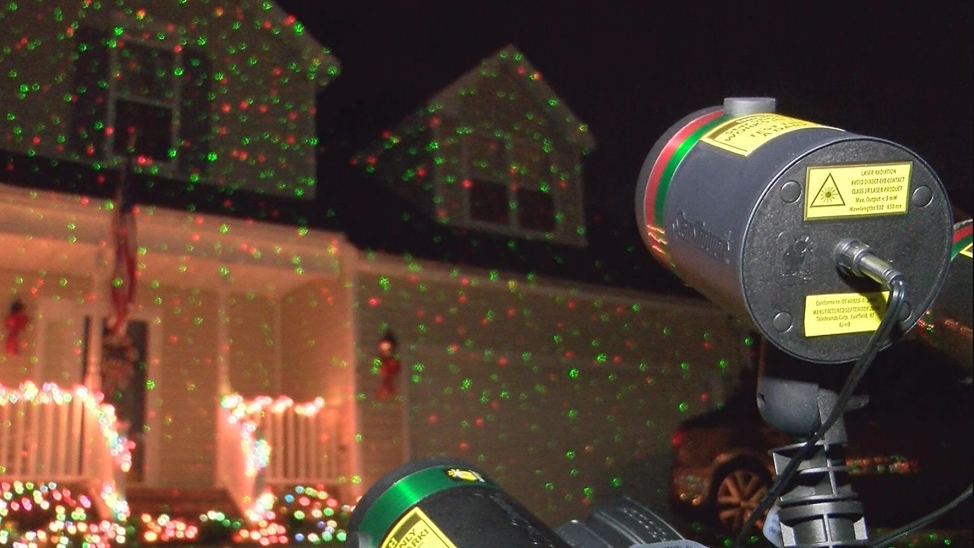 Christmas laser lights have aviation officials concerned for airline ...