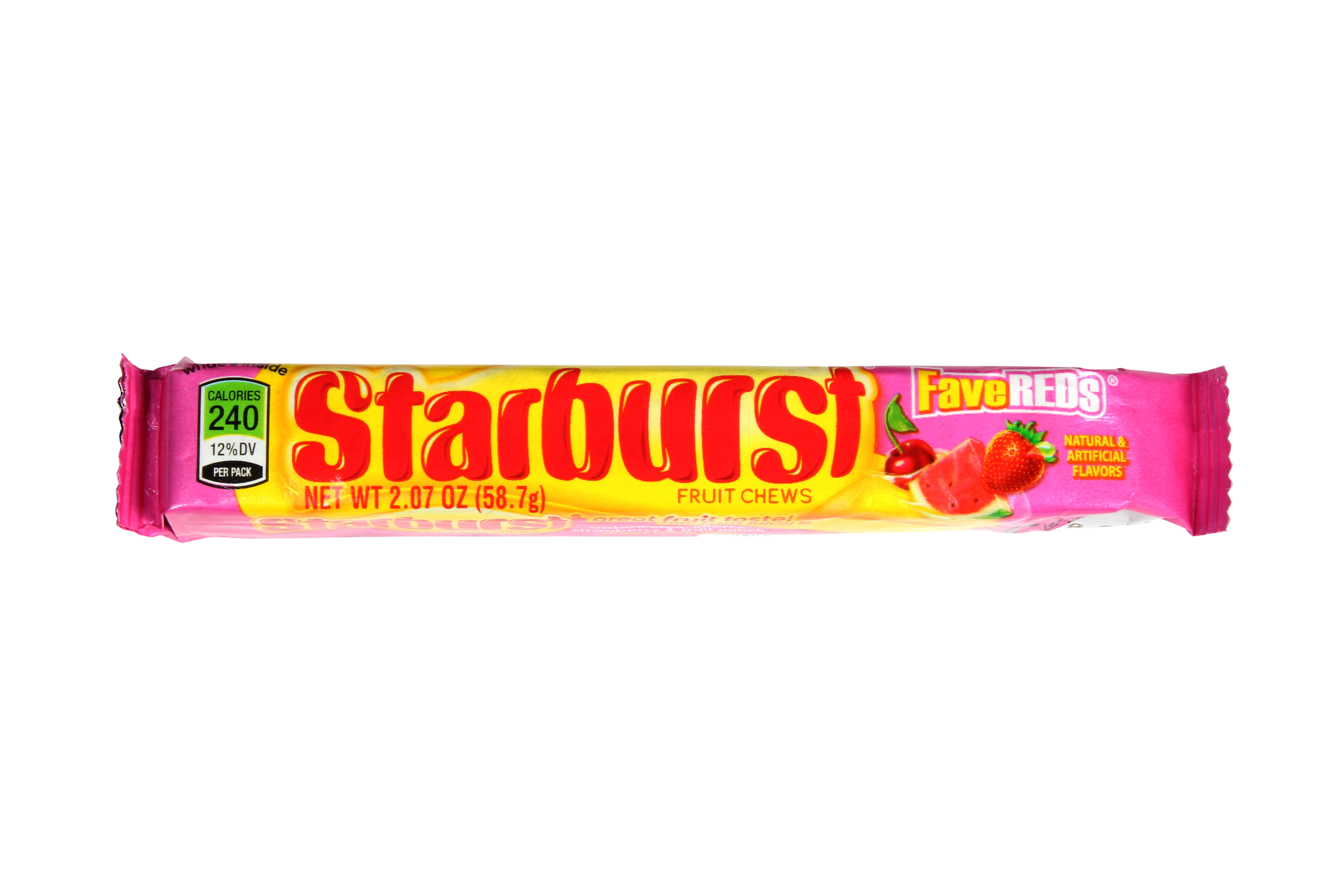 Starburst FaveReds Fruit Chews 2.07oz | Hangry Kits