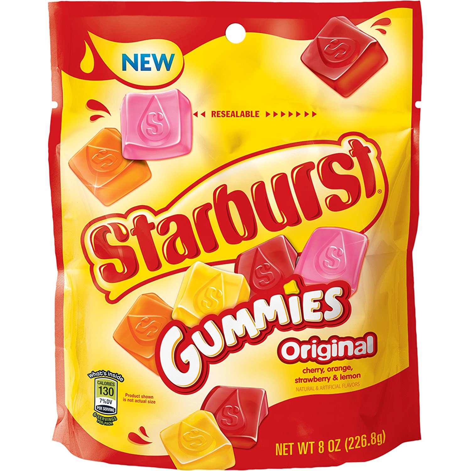 Amazon.com : Starburst Gummies Originals Candy, 8 ounce (Pack of 8 ...