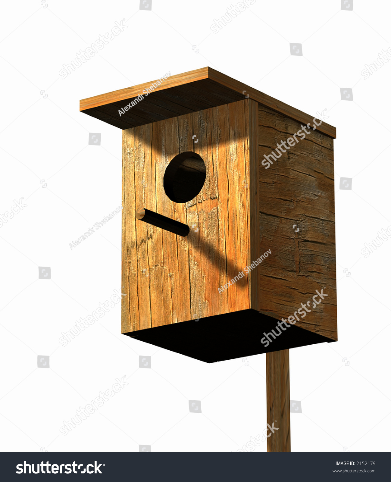 Starling House House Birds 3d Stock Illustration 2152179 - Shutterstock
