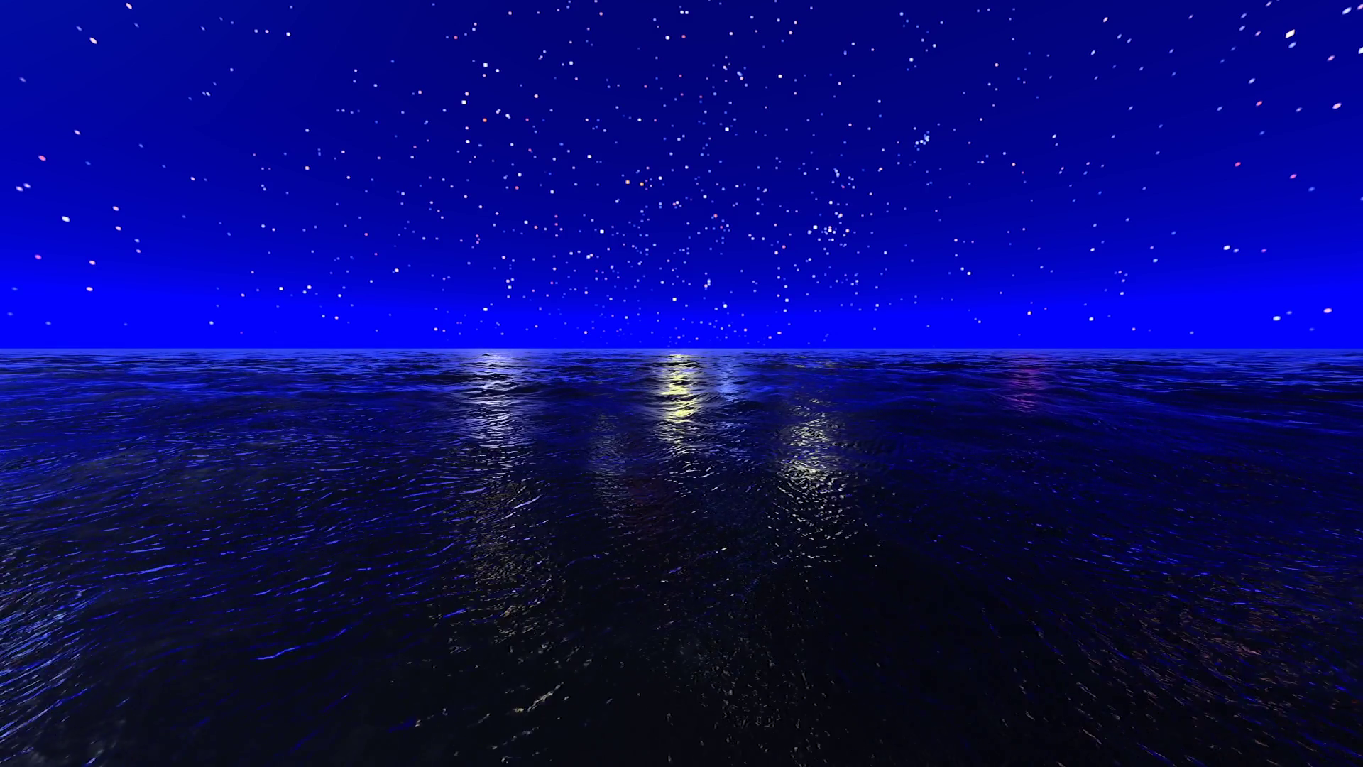 Night Ocean And Stars Motion Background - Videoblocks