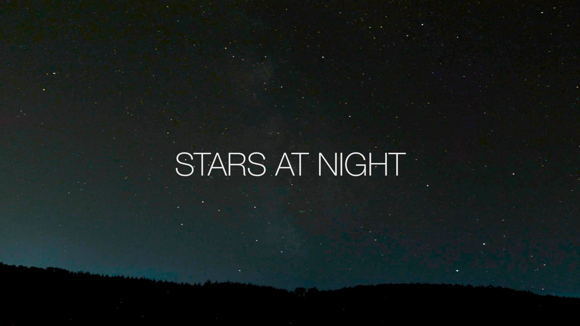 Time Lapse - Stars At Night - YouTube