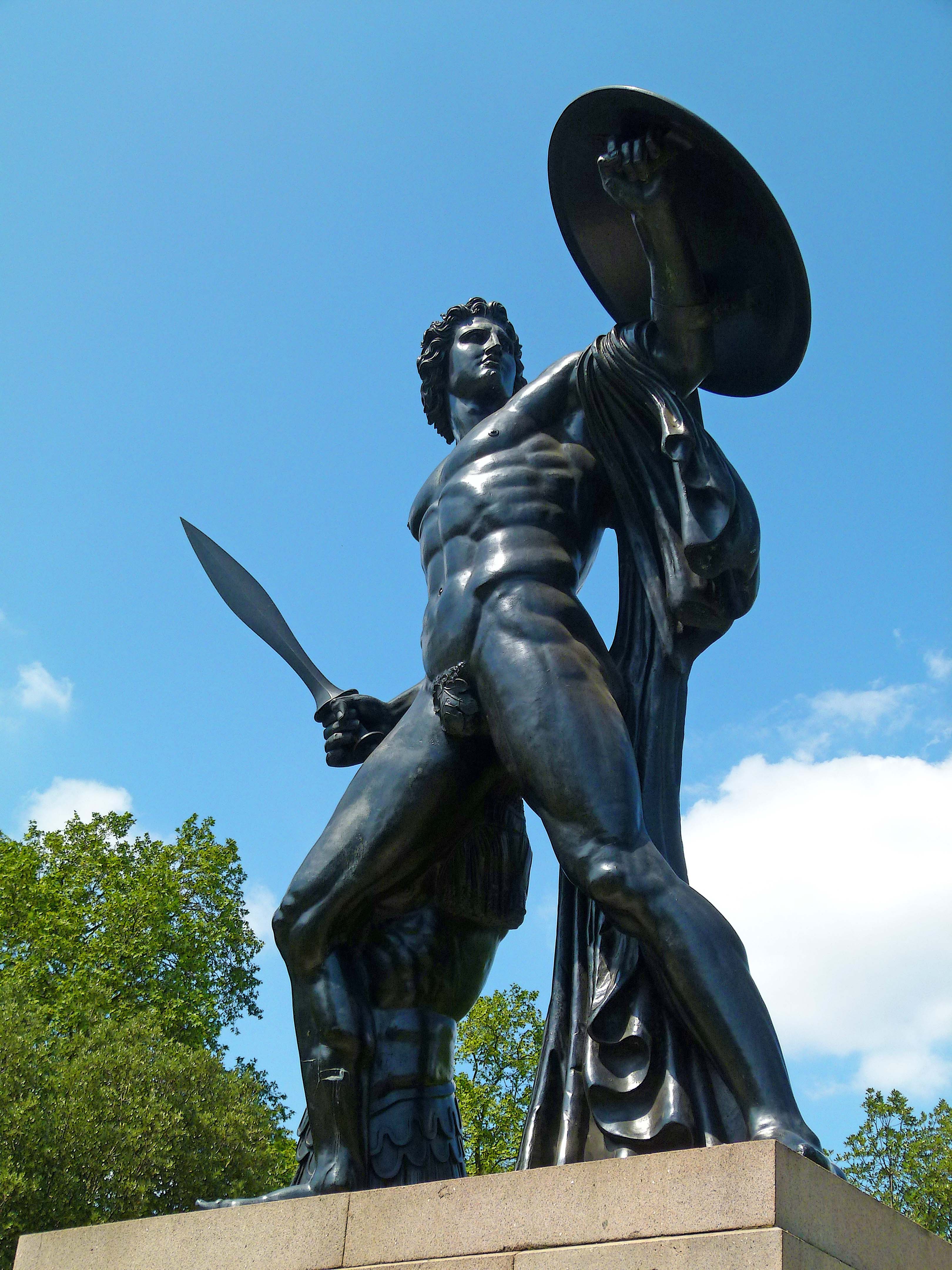 Achilles statue | View from the Mirror