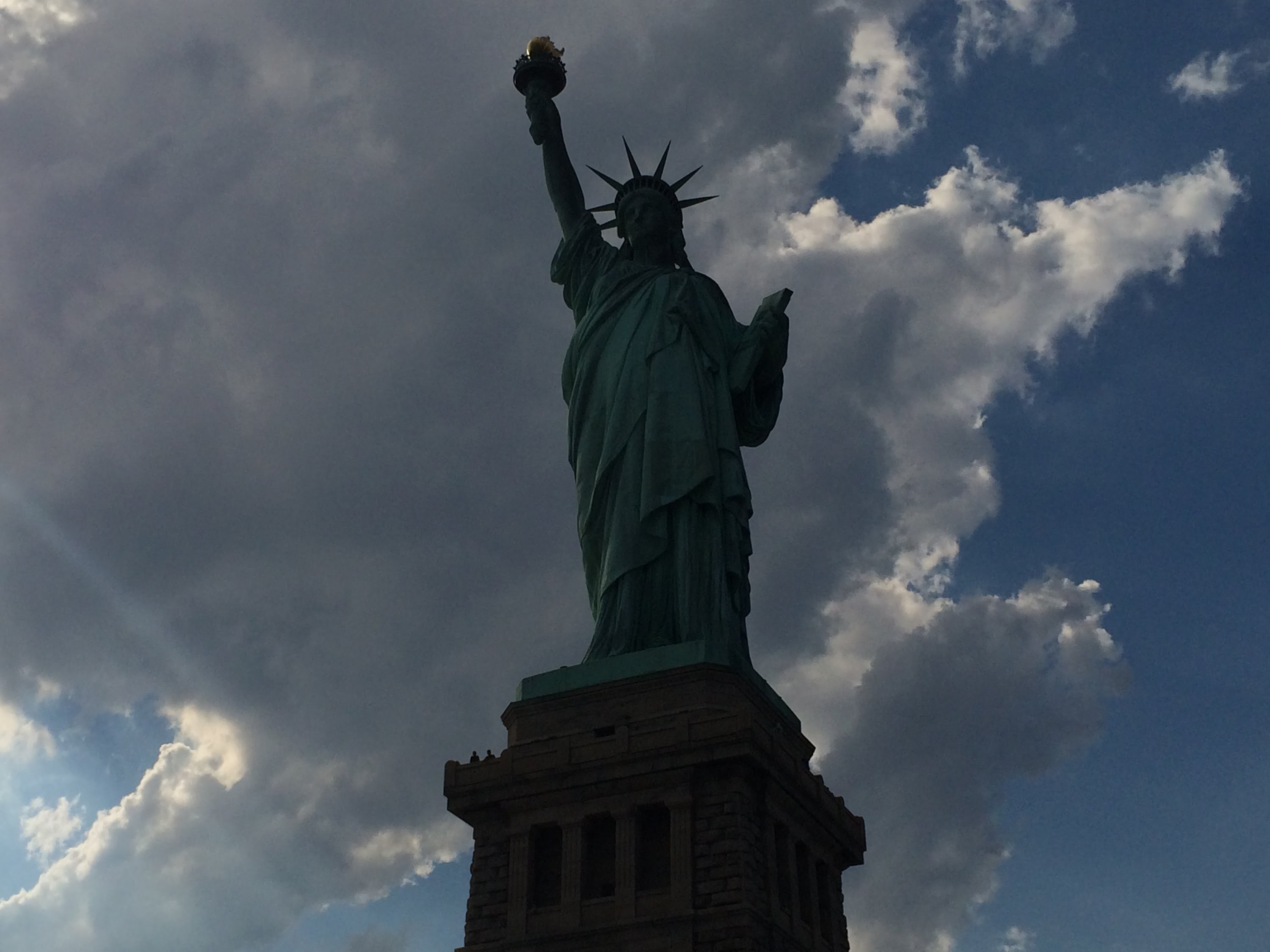 Ferry Ride to Statue of Liberty on Liberty Island - NYC 7•11•14 ...