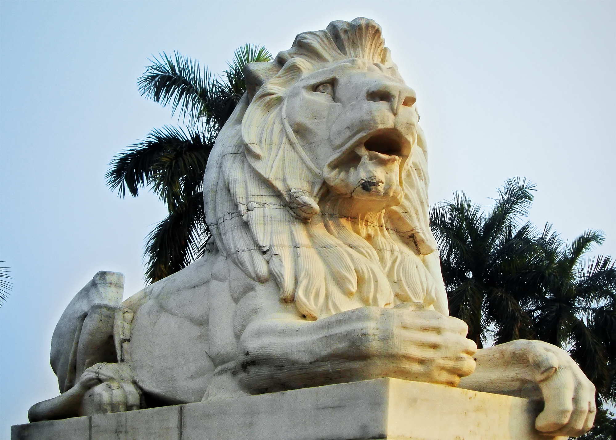 File:Statue of lion outside Victoria Memorial.jpg - Wikimedia Commons