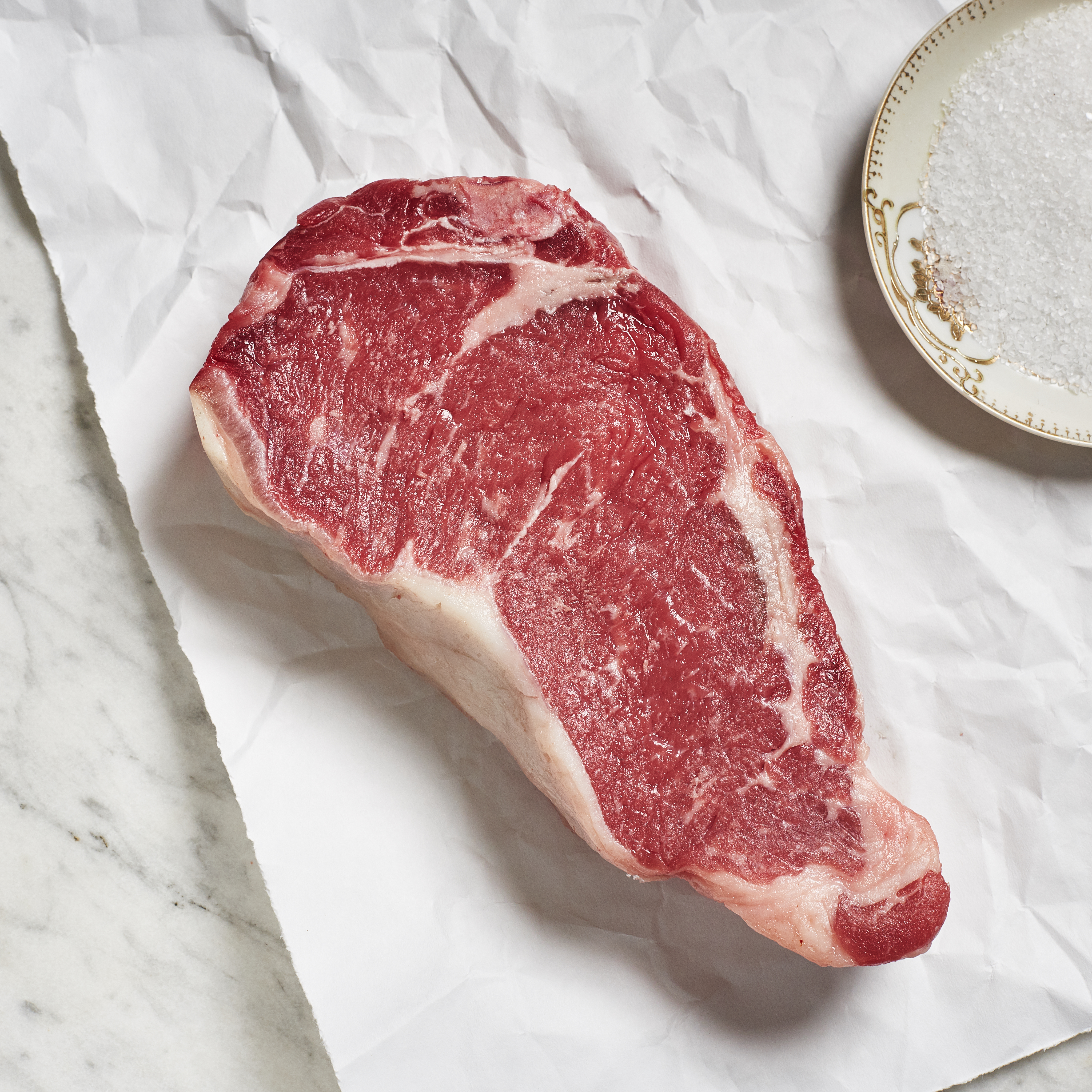 Beef Strip Steak (Bone Out) - Applestone Meat Company