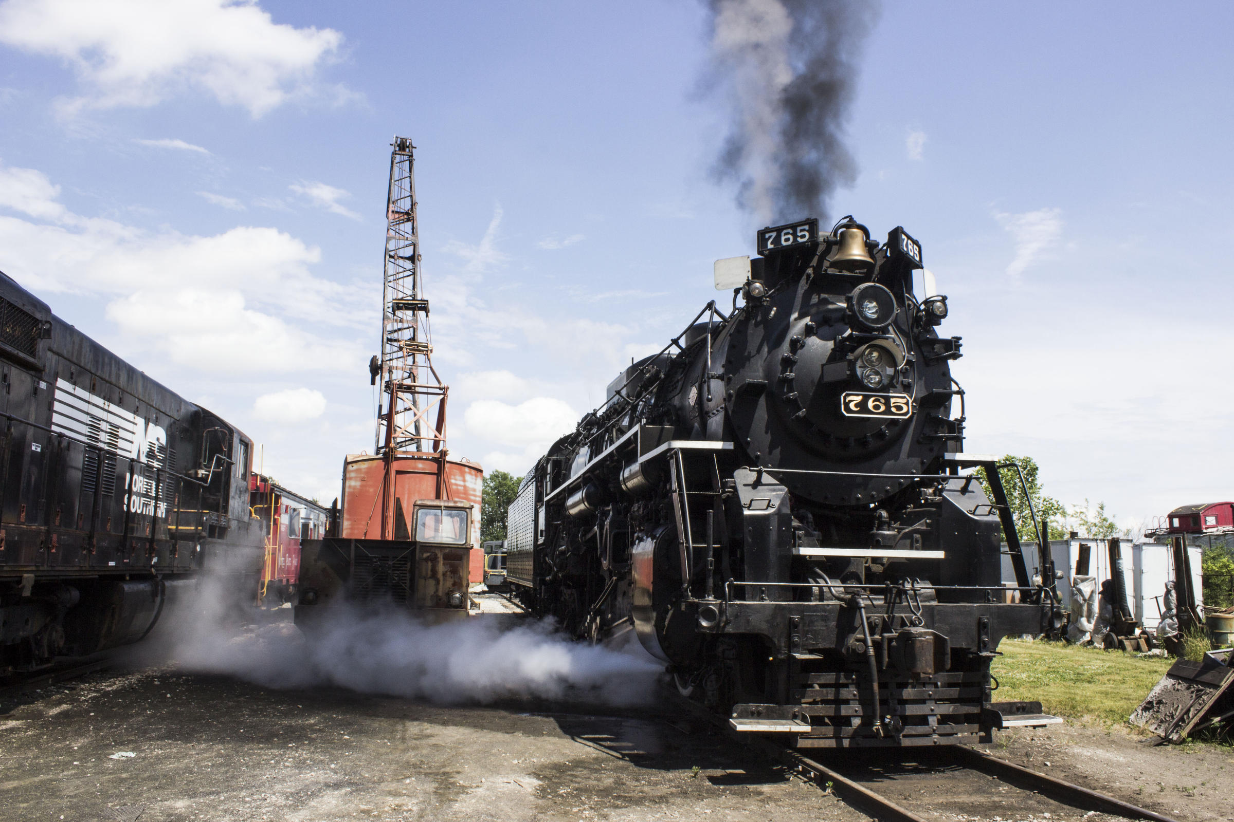 Fort Wayne's Steam Locomotive Travels To Chicago For A Vintage ...