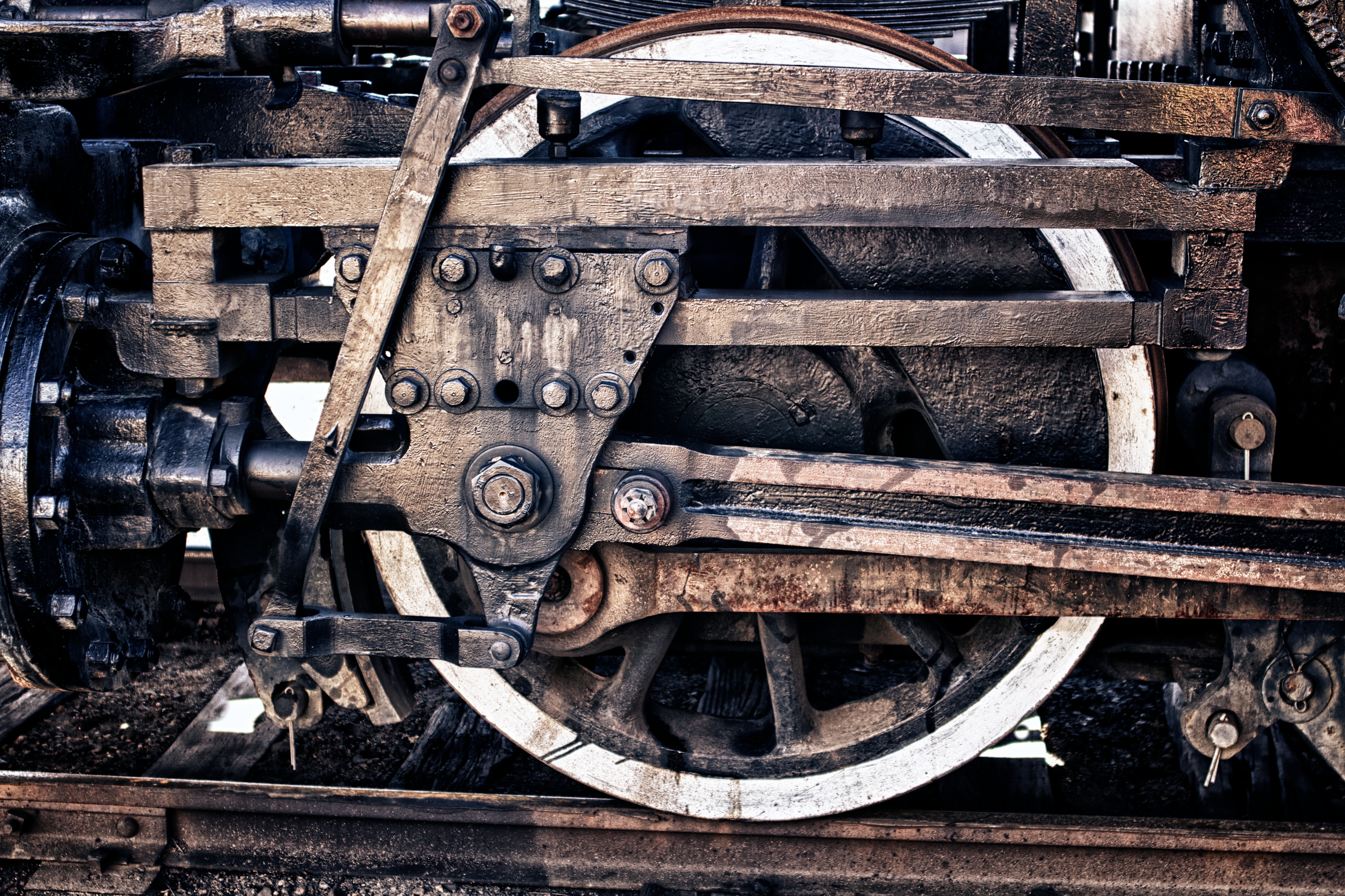 Steam Train Wheel | Snapshots For Sore Eyes