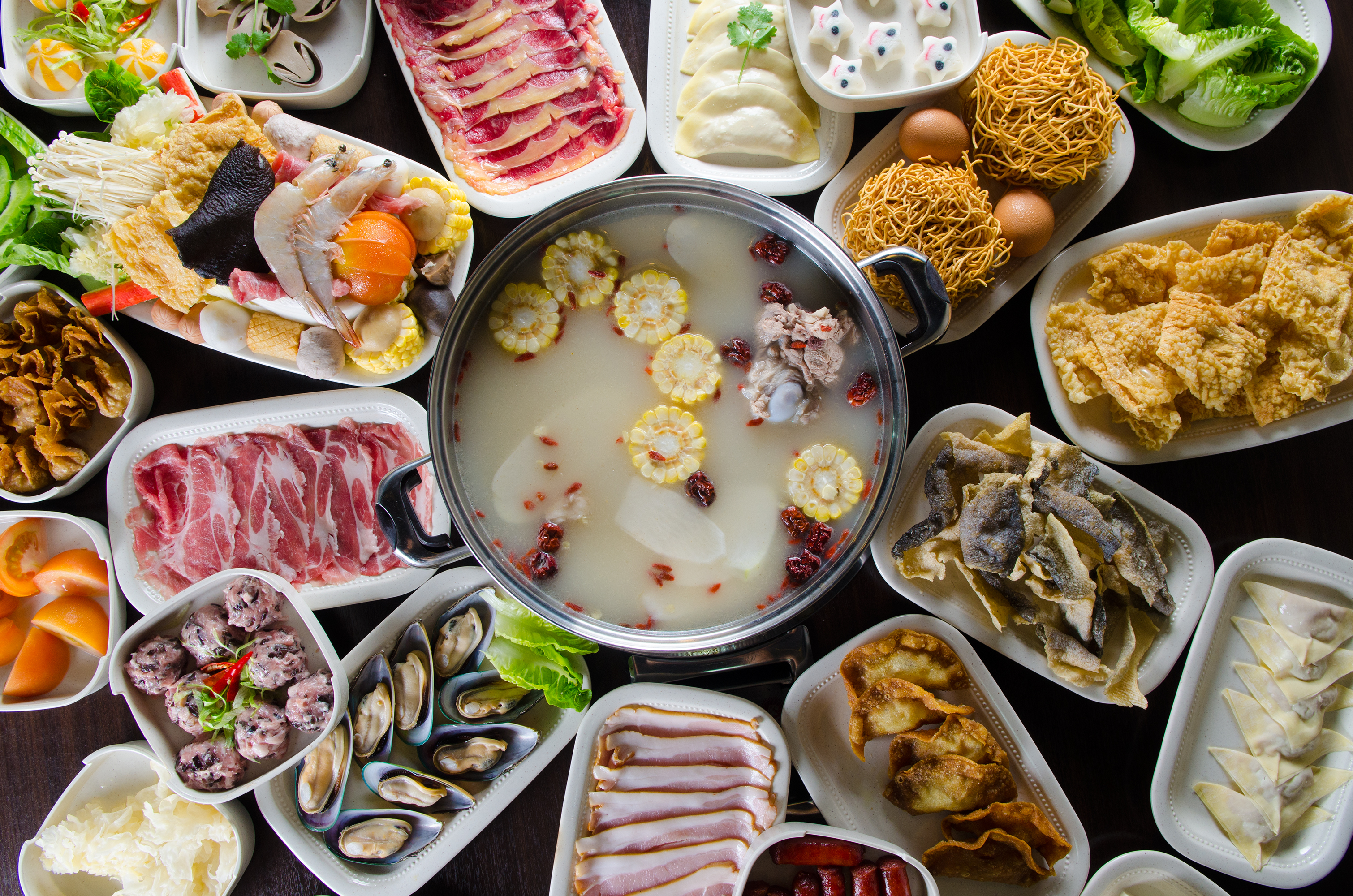 Easy To Prepare Chinese New Year Steamboat Ingredients