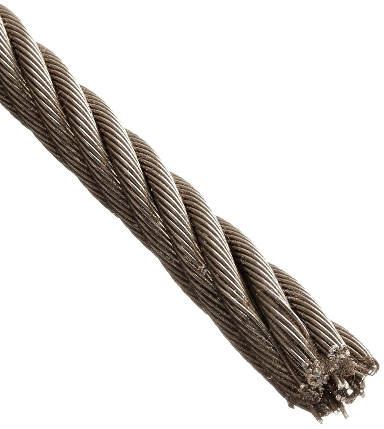 Stainless Steel 316 Wire Rope on Reel, 7x19 Strand Core: Cable And ...