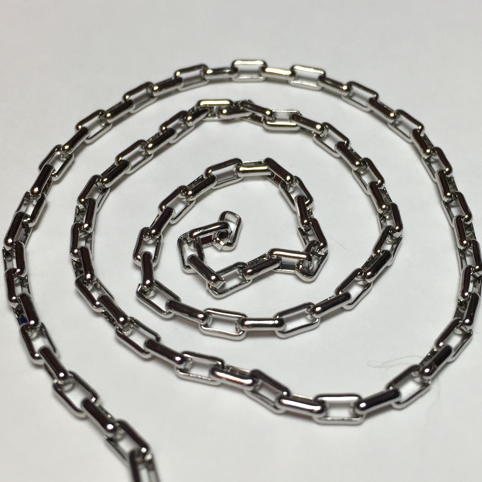 Stainless Steel Chain - Rectangle Chain- per foot