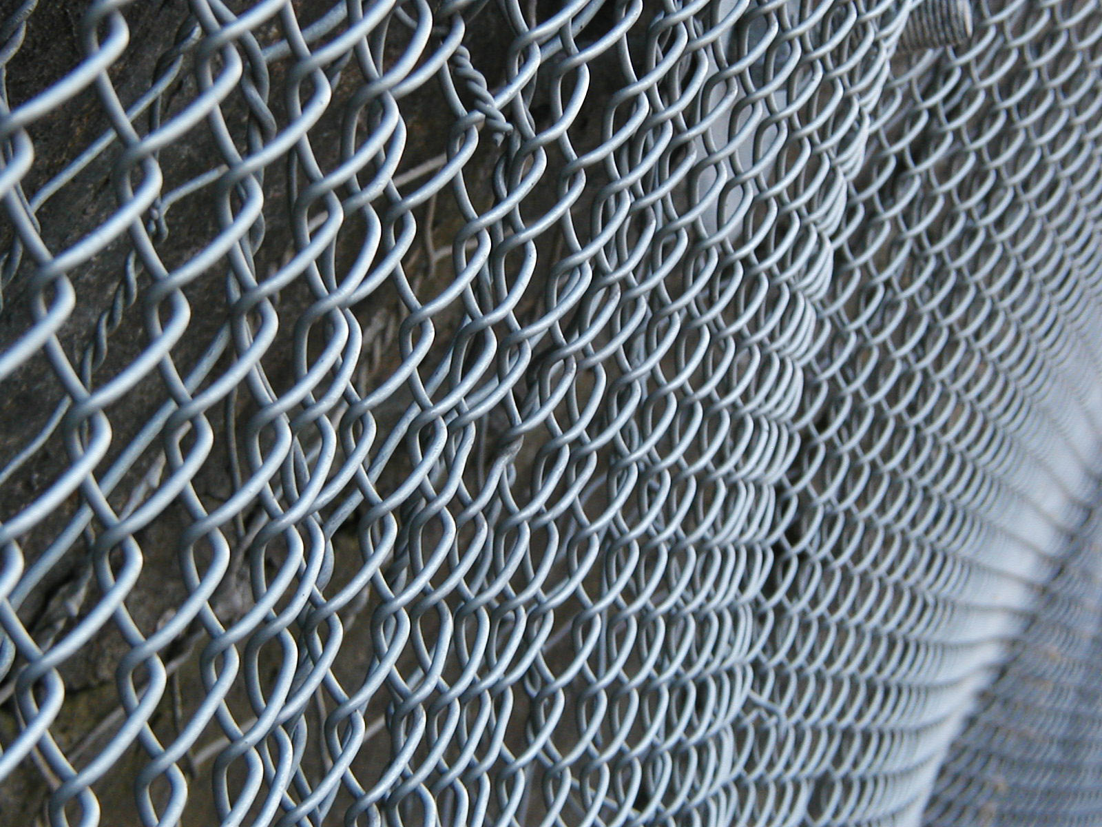 Steel fence grid photo