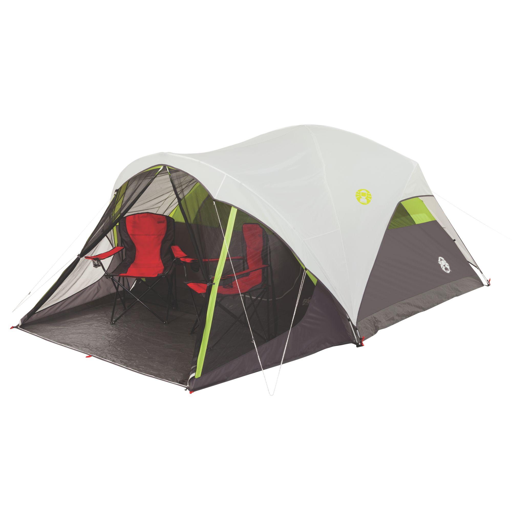Steel Creek™ Fast Pitch™ 6-Person Dome Tent with Screen Room | Coleman